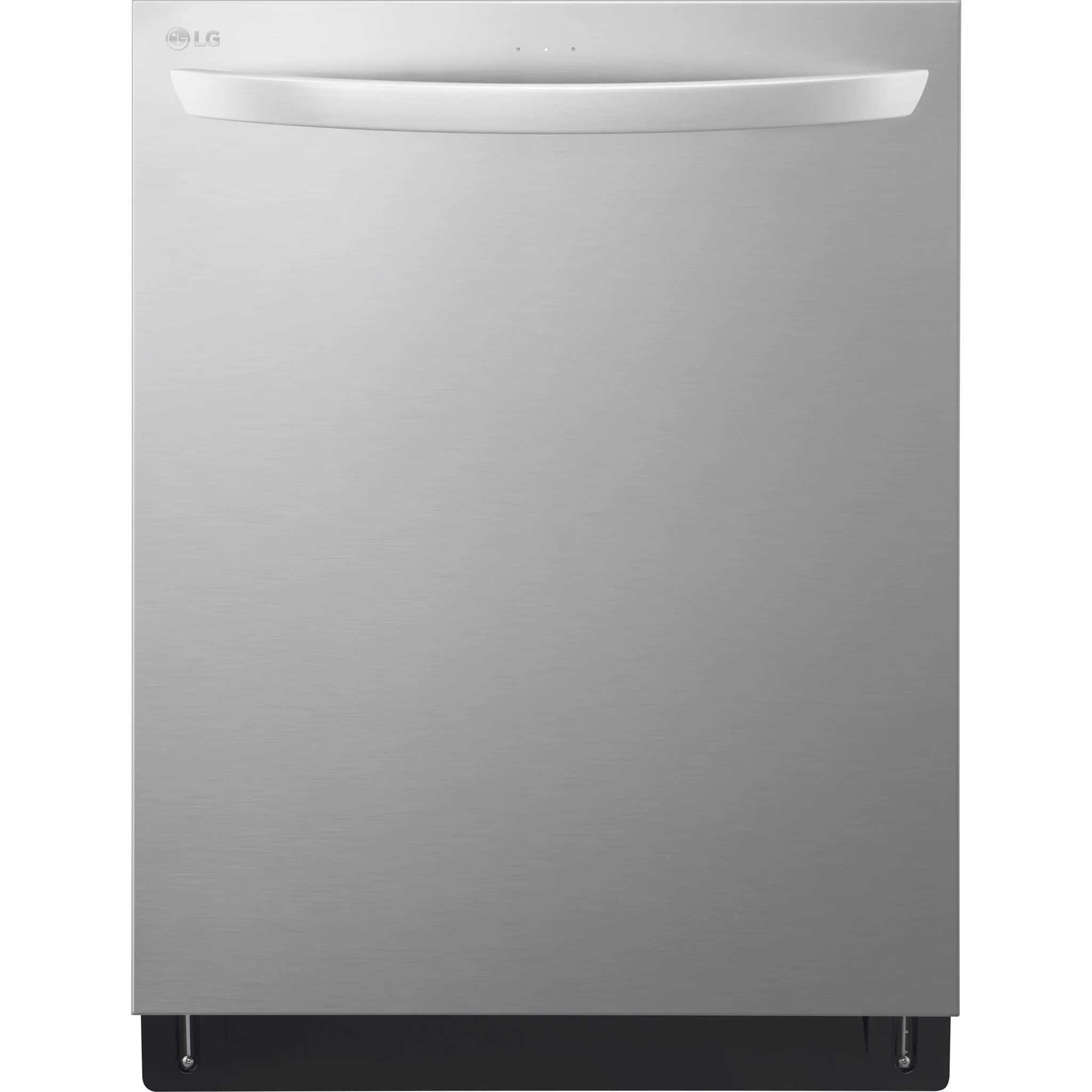 LG Smart Top Control Dishwasher with 1-Hour Wash & Dry, QuadWash Pro®, TrueSteam®, and Dynamic Heat Dry - Black Stainless (LDTH7972S)