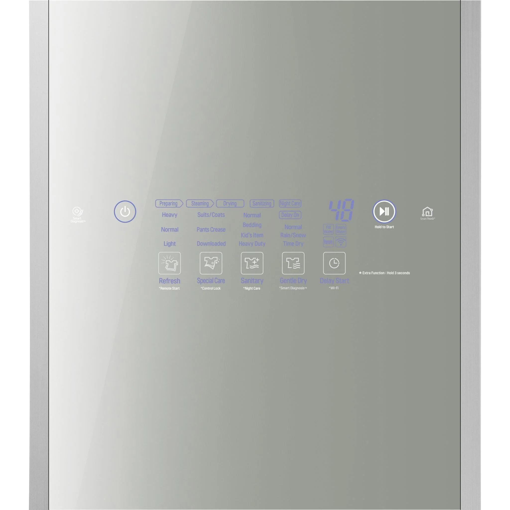 LG Styler® Steam Closet - Mirror (S3MFBN) - Image 4