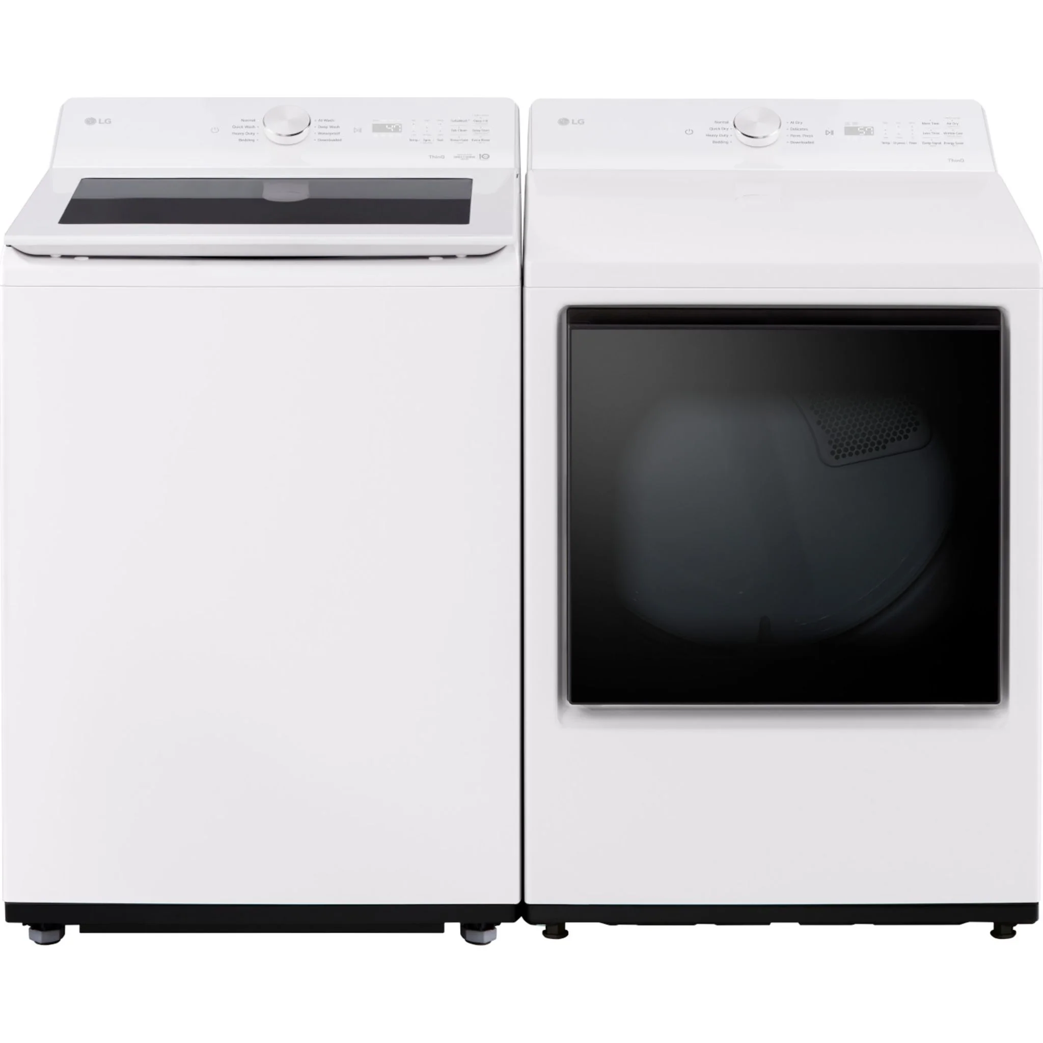 LG Top Load Pair (WT8205CW-DLE8200W) - White
