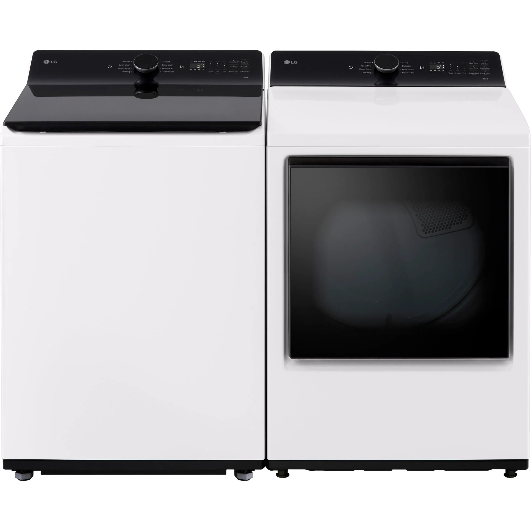 LG Top Load Pair (WT8405CW-DLE8400WE) - White