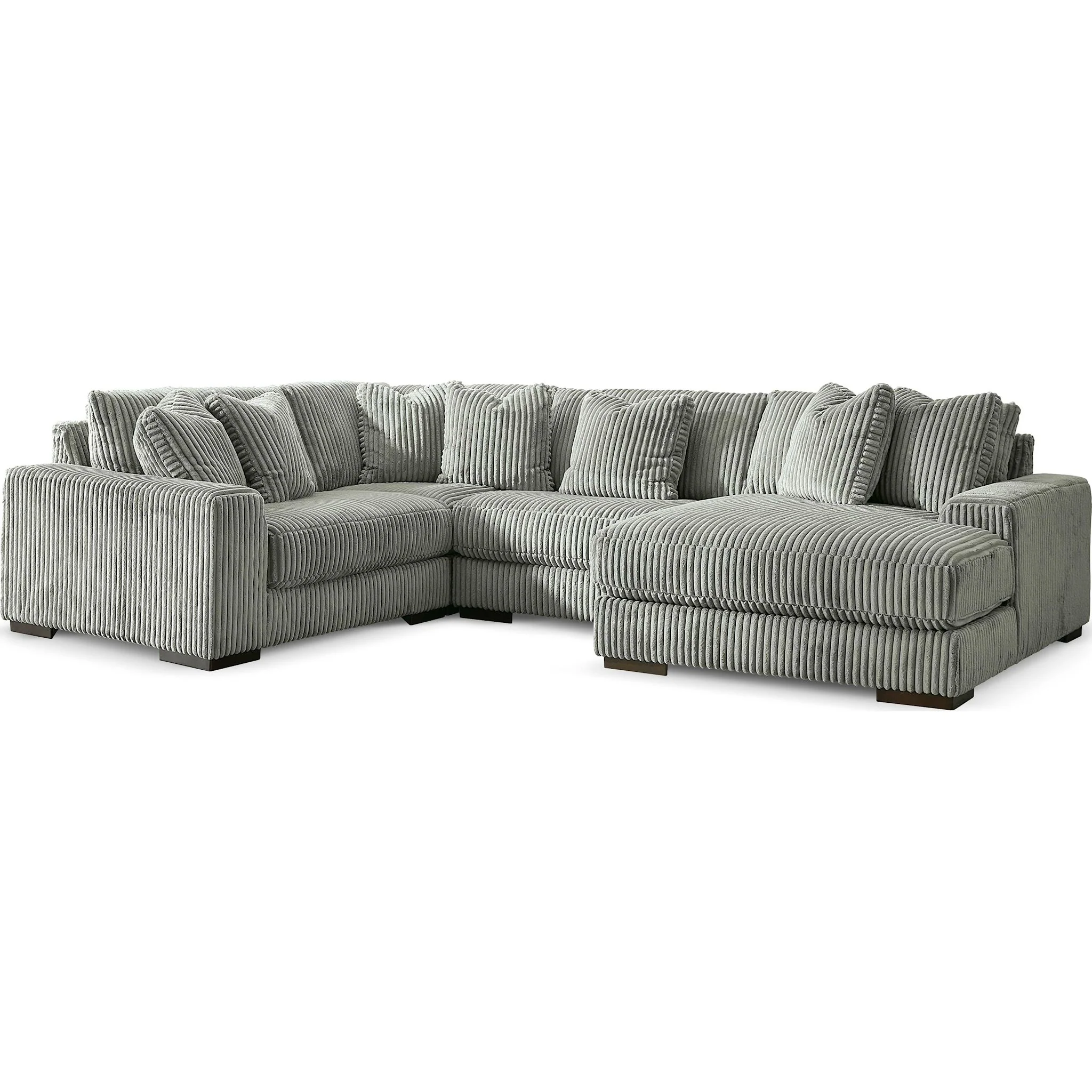 Lindyn 4 Piece Sectional with Chaise - Image 35