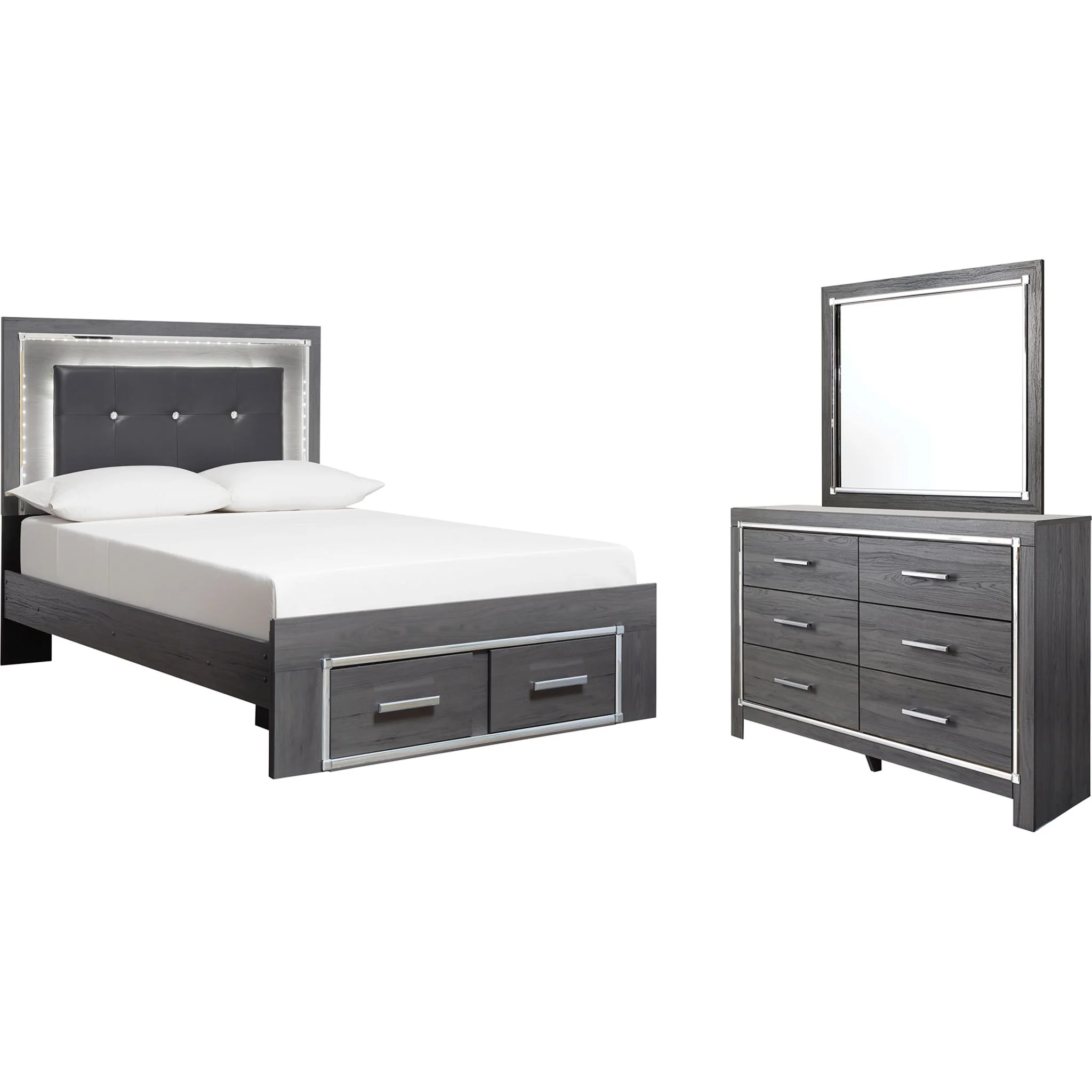 Lodanna 5 Piece Full Storage Bedroom