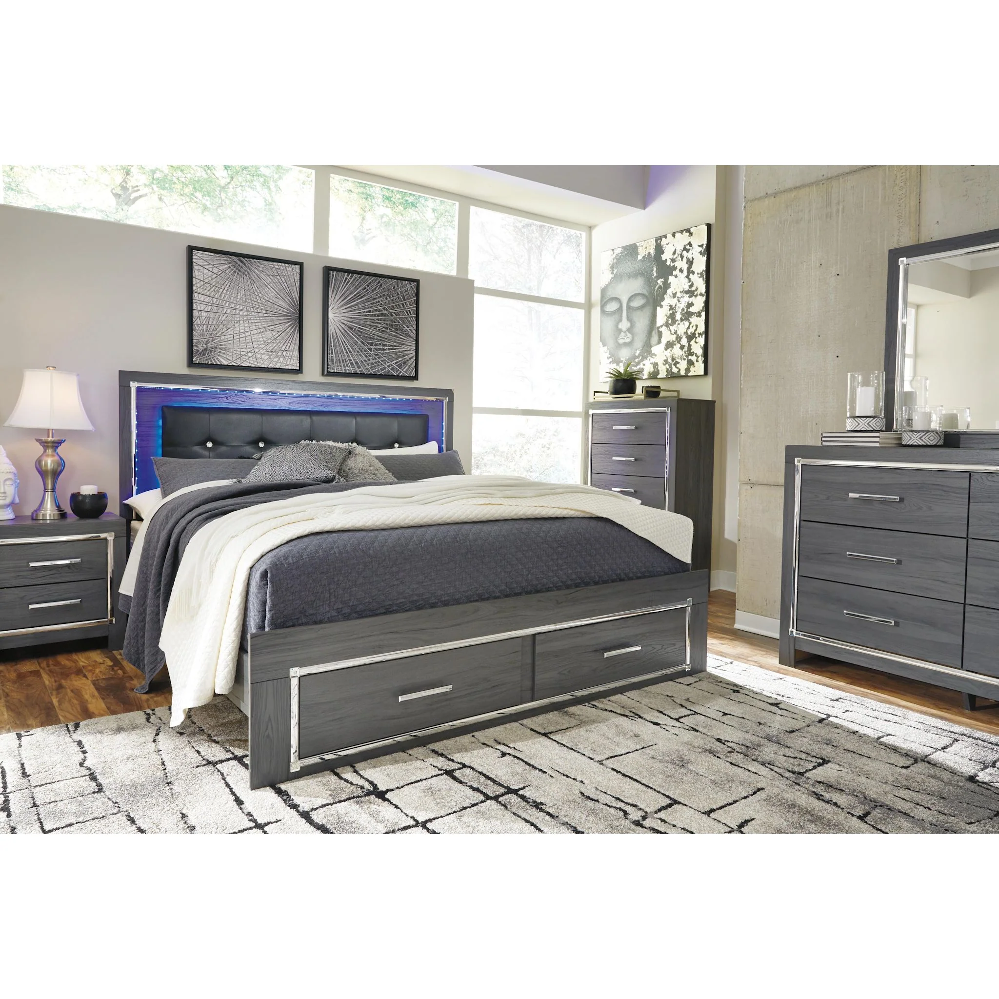 Lodanna Storage Panel Bed - Image 71