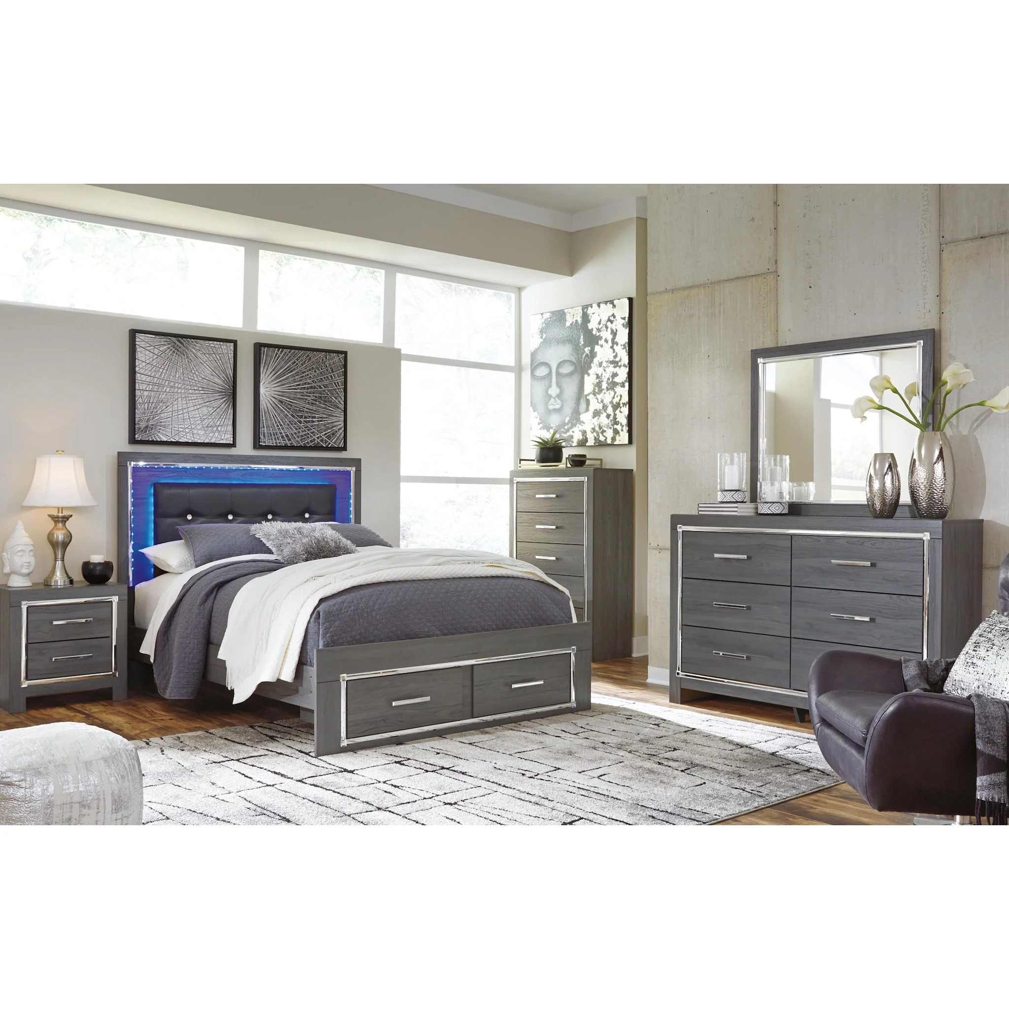 Lodanna Storage Platform Bed - Image 22