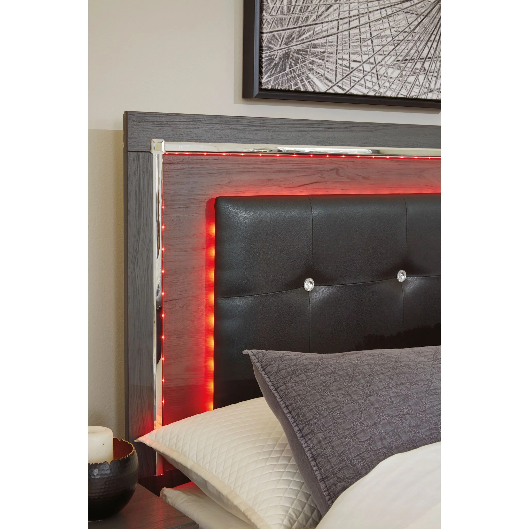 Lodanna Upholstered Headboard - Image 20
