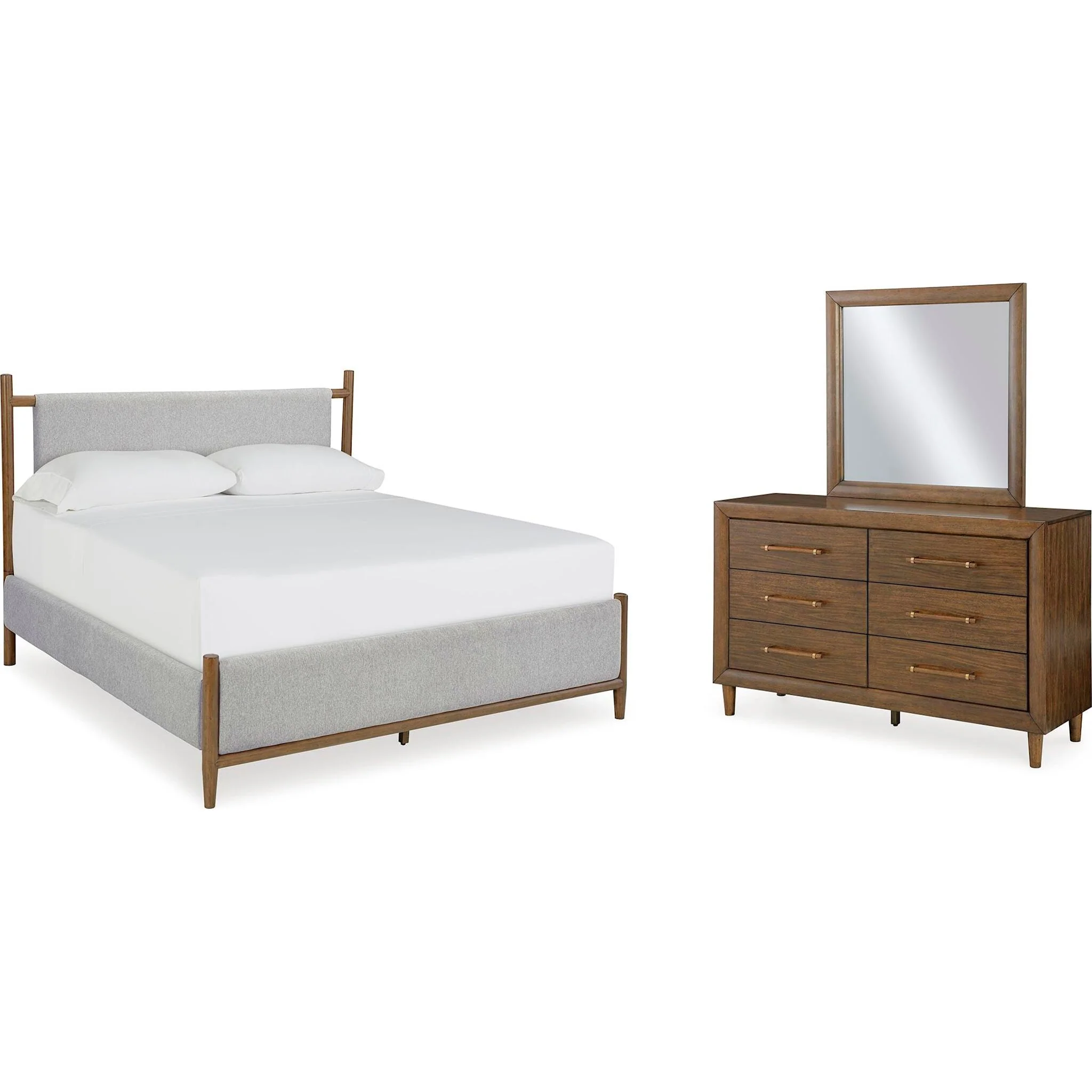 Lyncott 5 Piece Upholstered Bedroom - Image 49