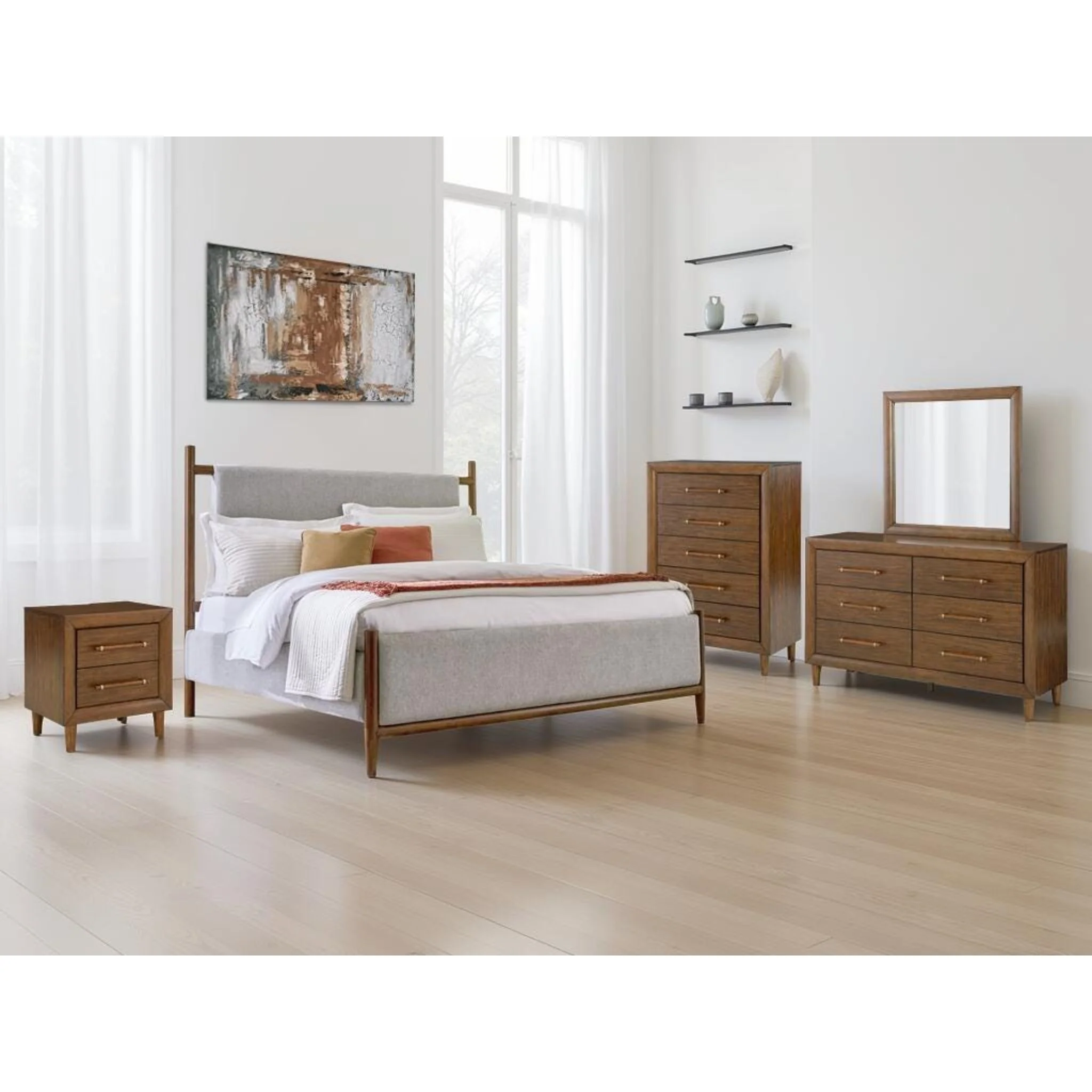 Lyncott Upholstered Bed - Image 34