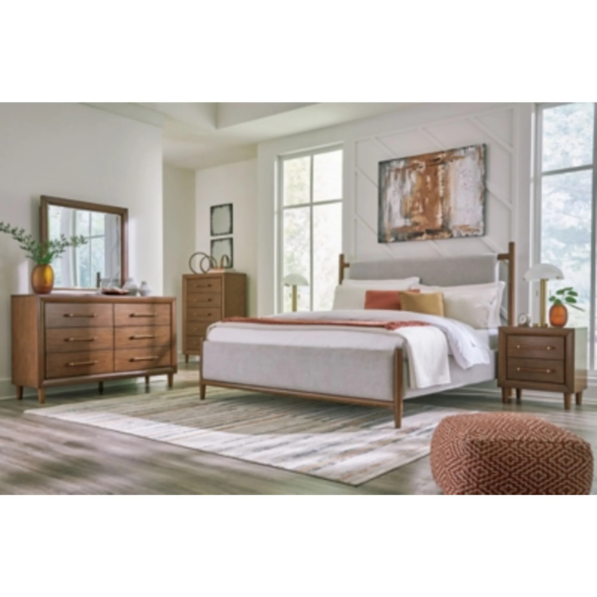 Lyncott Upholstered Bed - Image 64