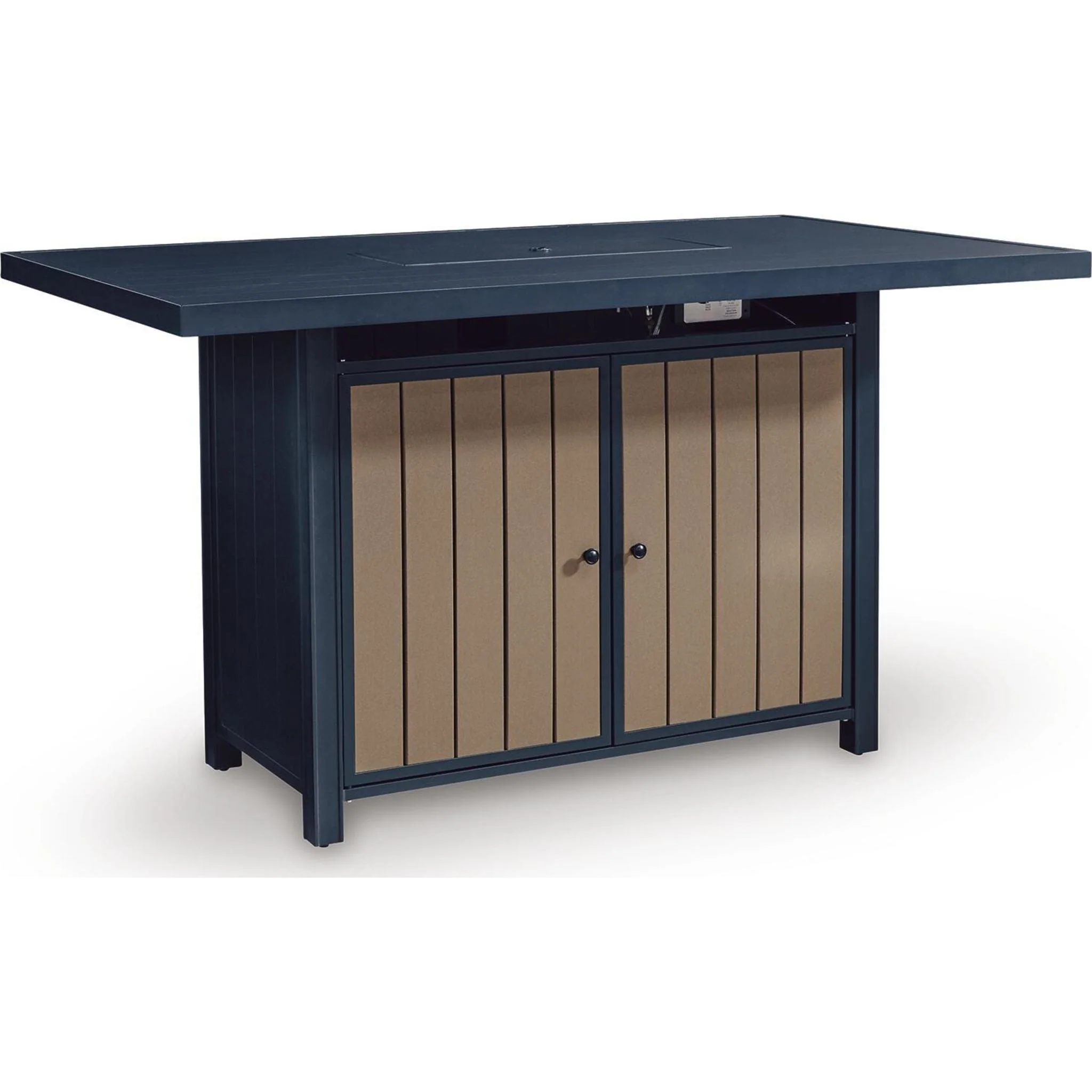 Mabry Shores Outdoor Rectangle Bar Table