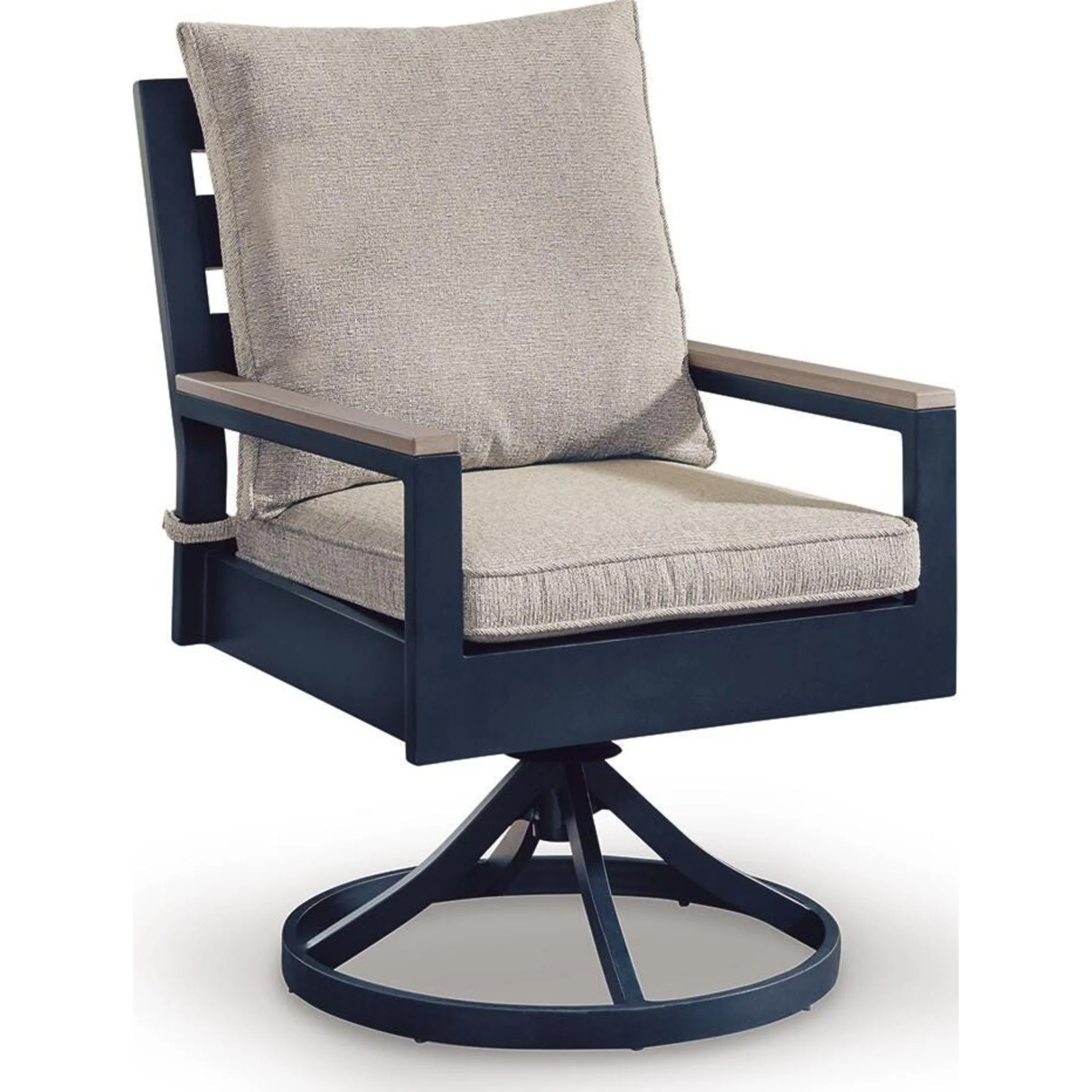 Mabry Shores Outdoor Swivel Chair w/Cushion (set of 2) - Image 8