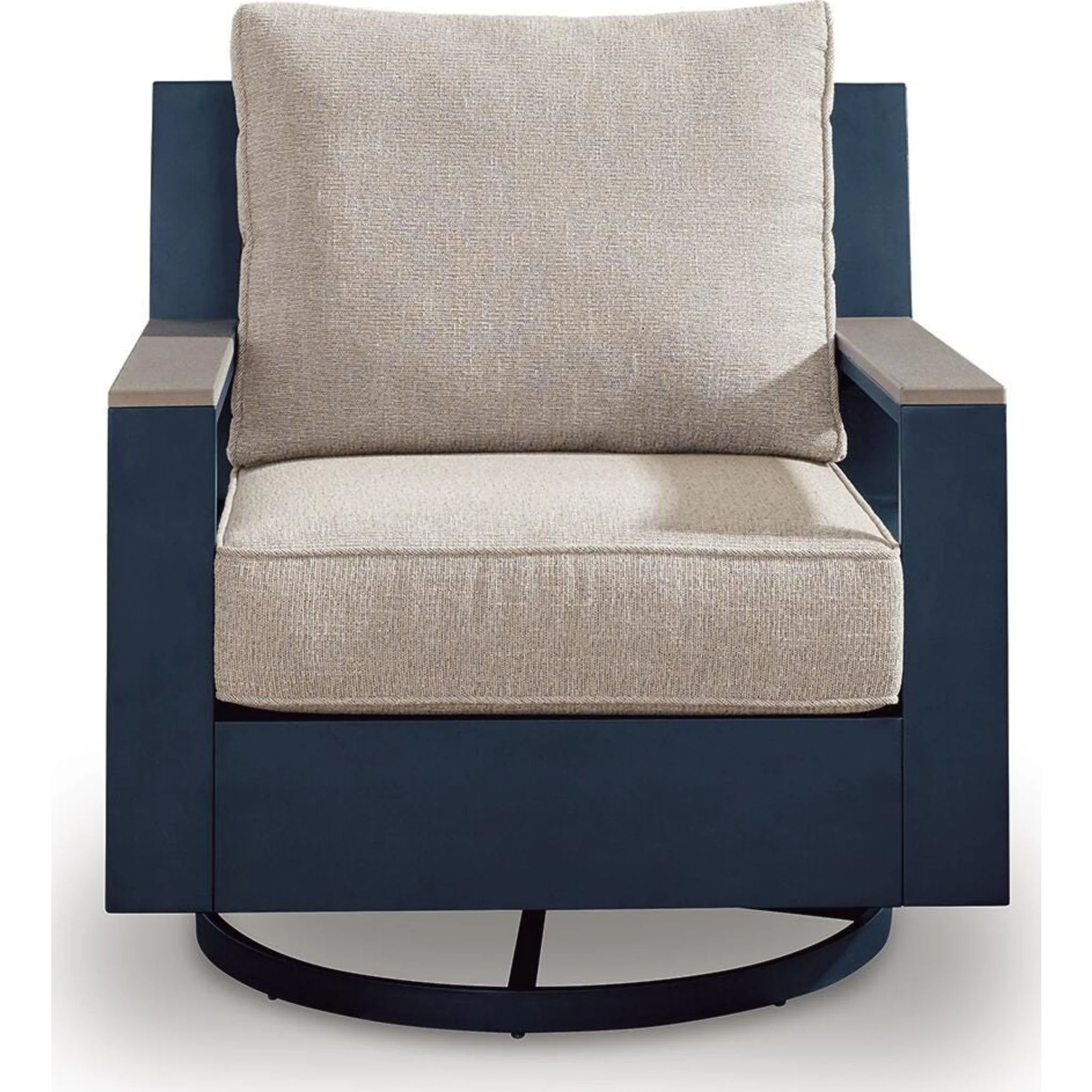 Mabry Shores Outdoor Swivel Glider Chair with Cushion - Image 16