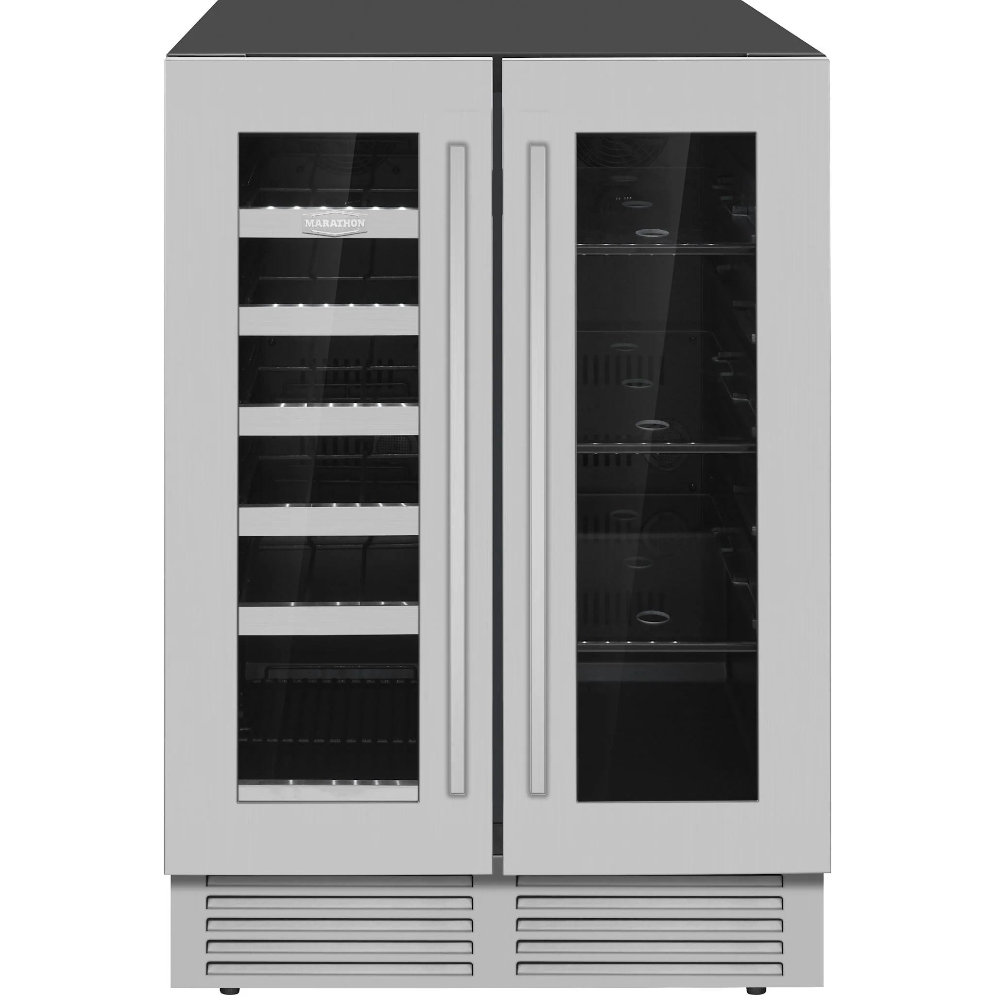 Marathon Beverage Cooler (MBWC56-FDSS-1) - Stainless Steel - Image 2