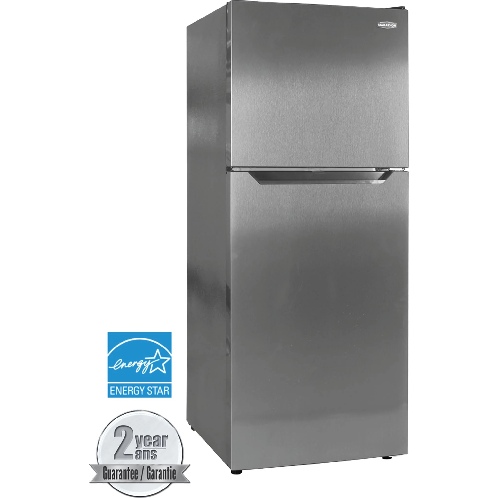Marathon Top Mount Fridge (MFF123SS) - Stainless Steel - Image 2