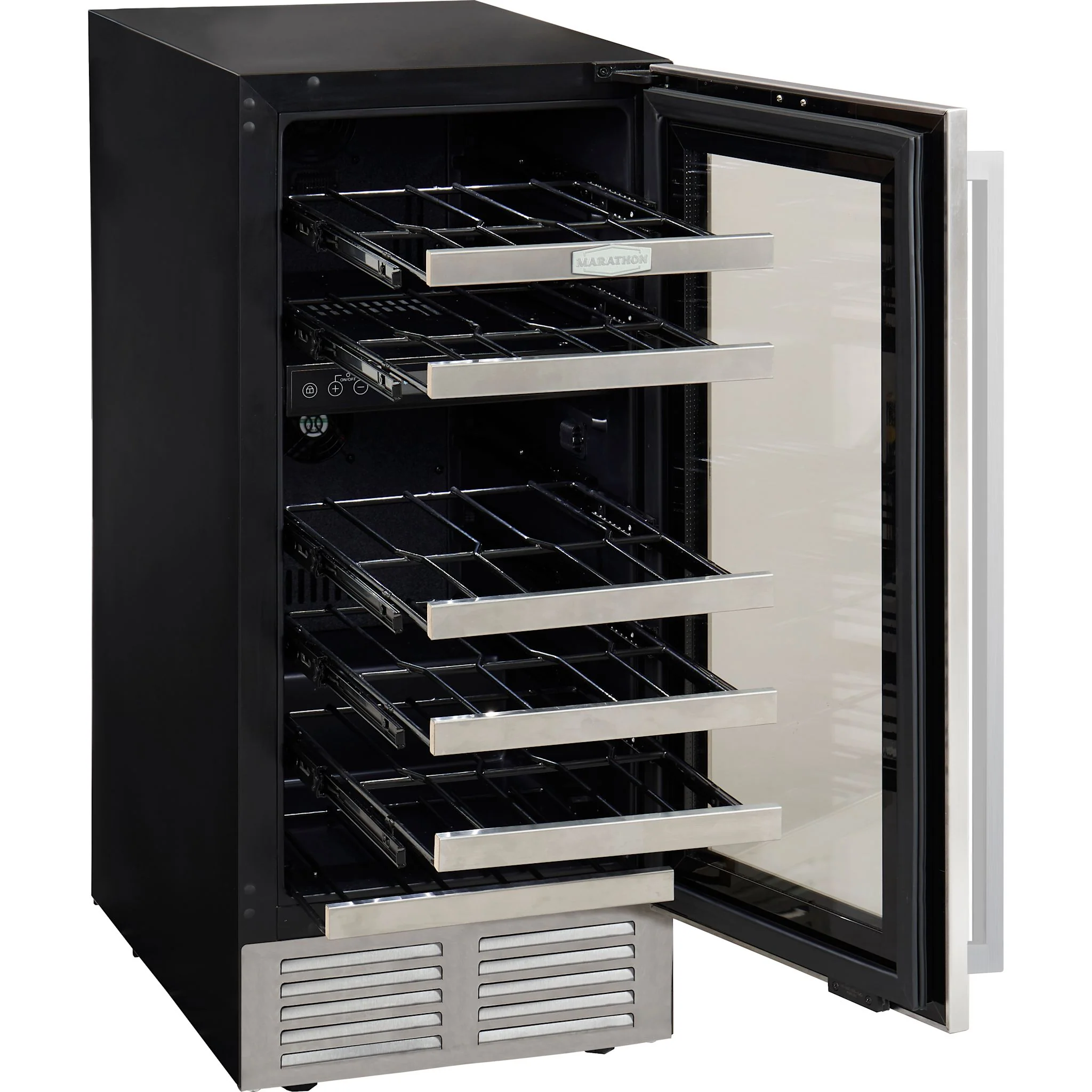 Marathon Wine Cooler (MWC28-DSS-1) - Stainless Steel - Image 4