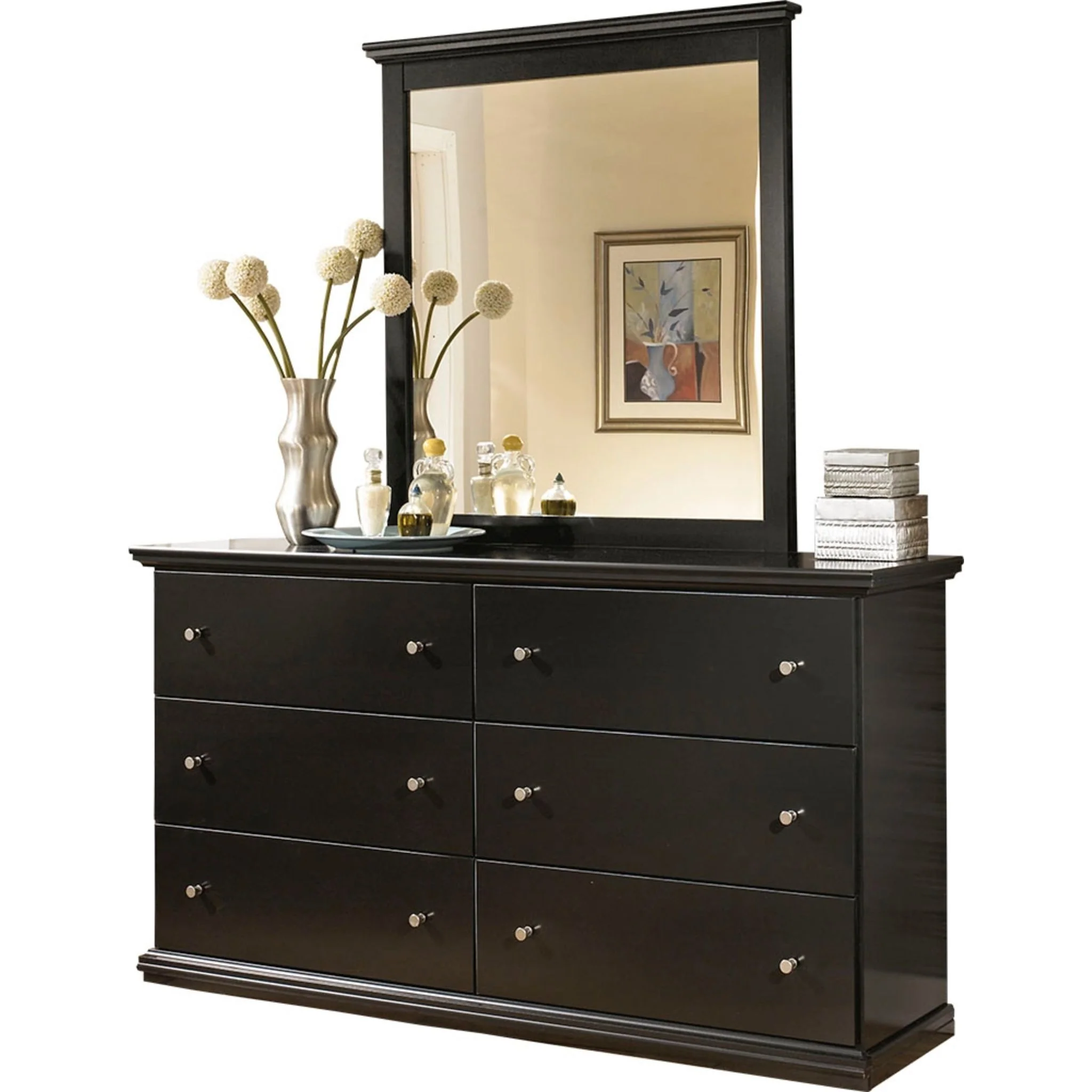 Maribel 5 Piece King Panel Bedroom - Image 4