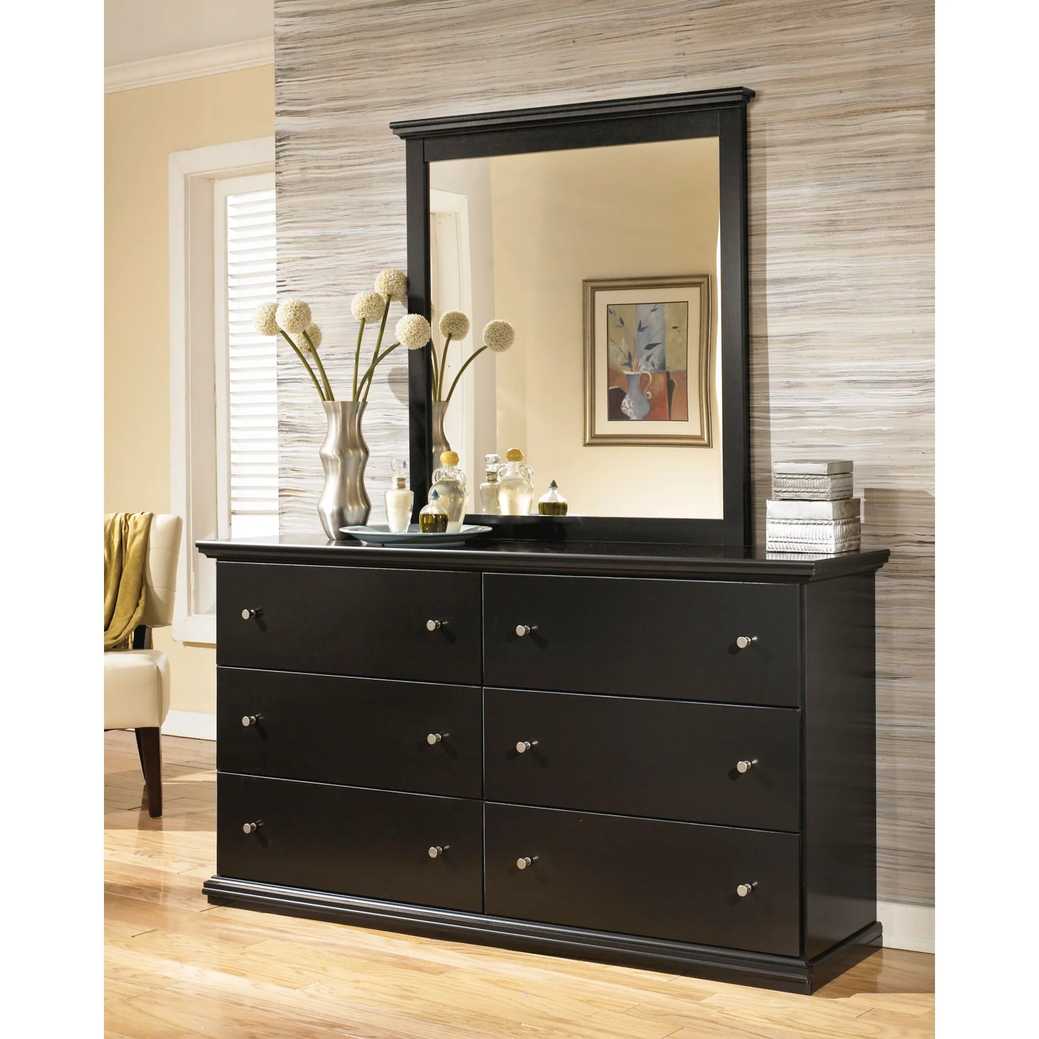 Maribel 5 Piece Twin Panel Bedroom - Image 6