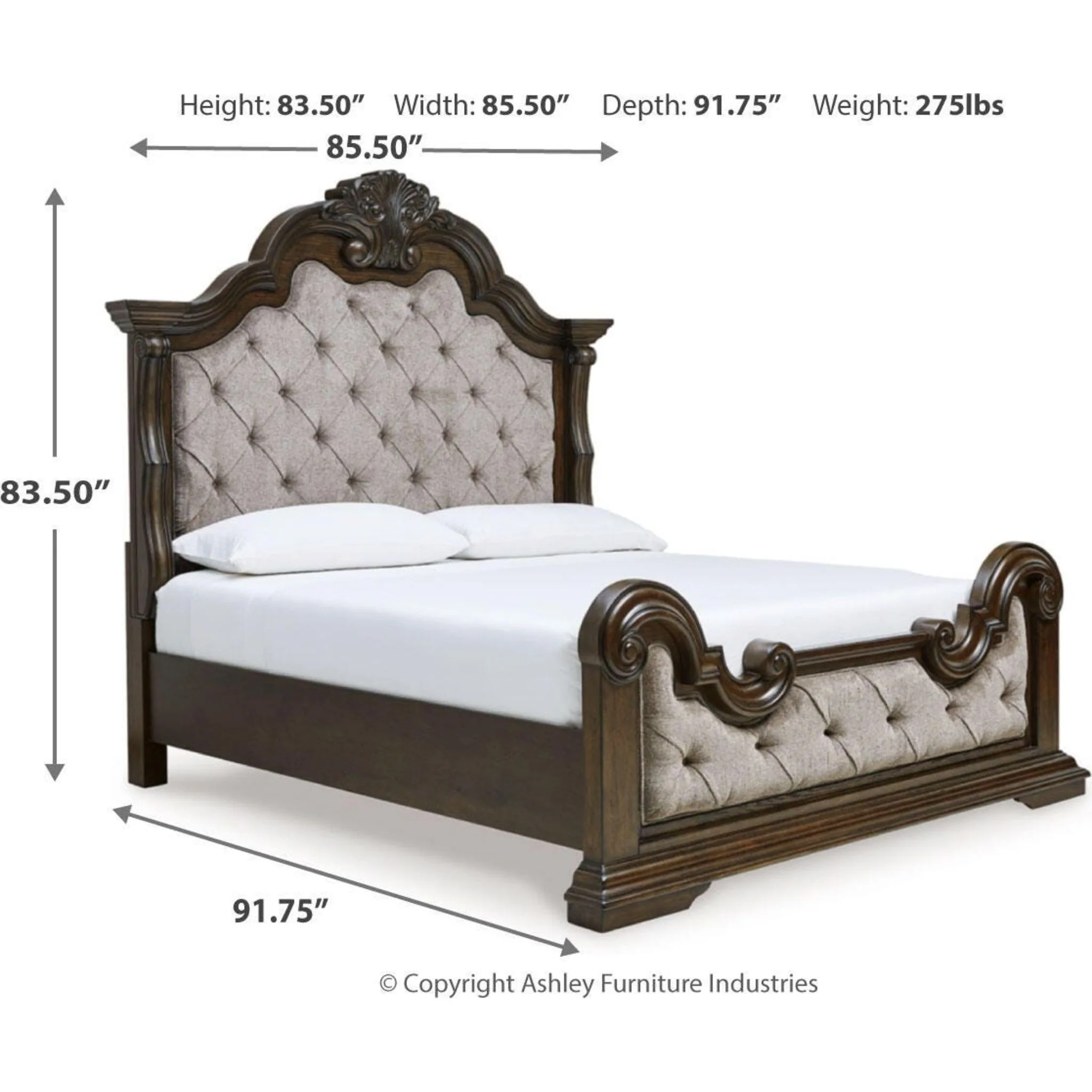 Maylee Panel Bed - Image 25