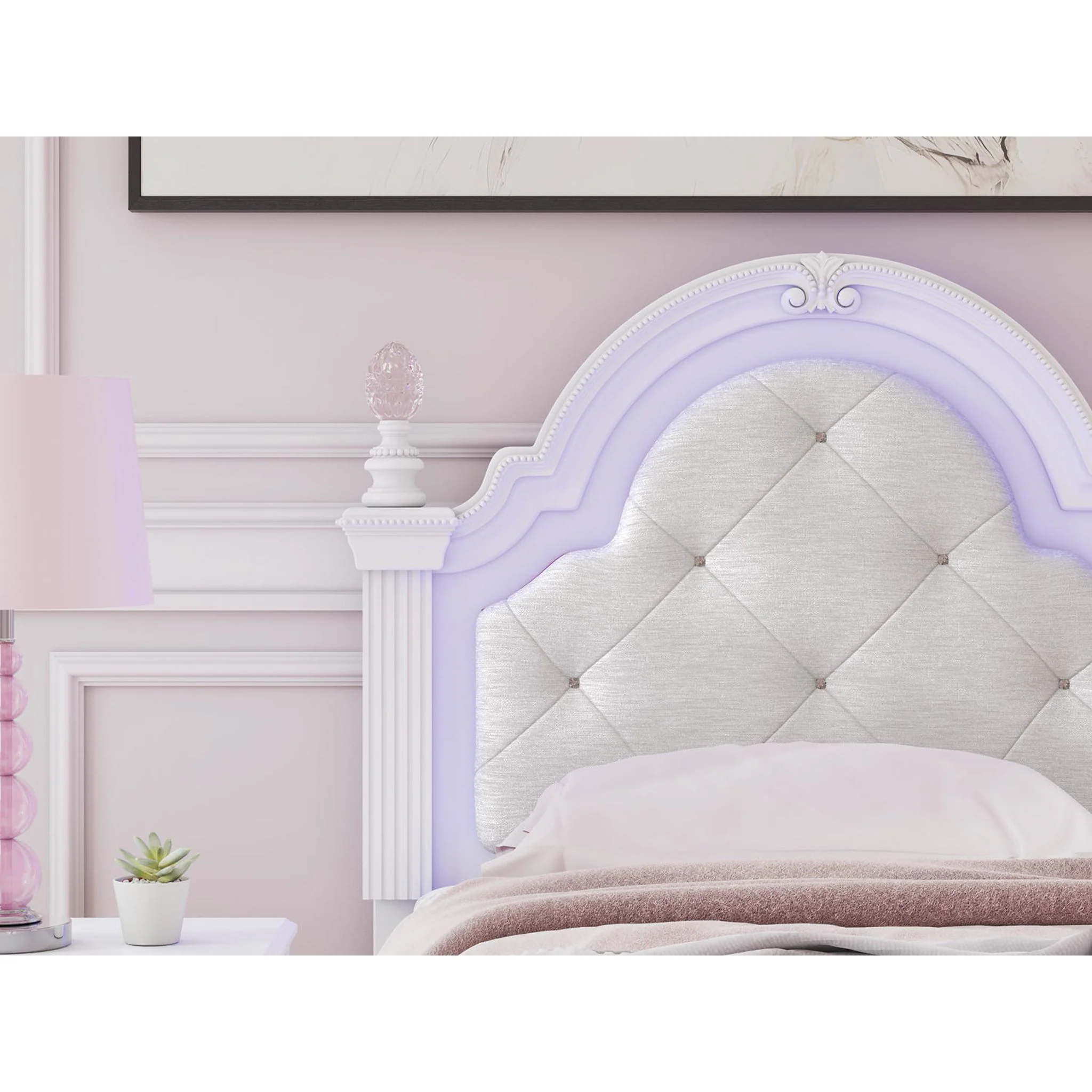 Maylilly Twin Upholstered Headboard - Image 5