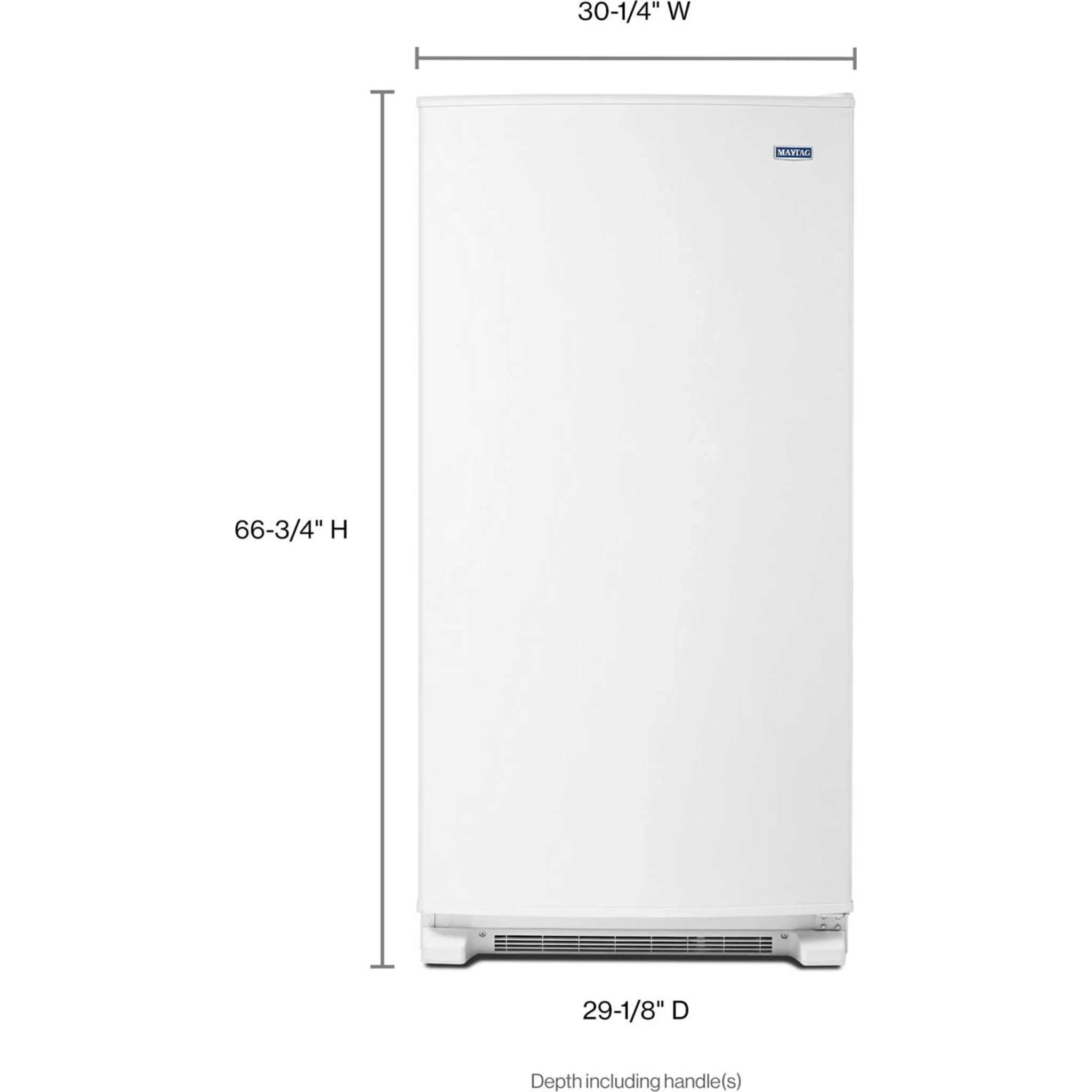 Maytag 18 cu. ft. Frost Free Upright Freezer with LED Lighting -White (MZF34X18FW) - Image 9