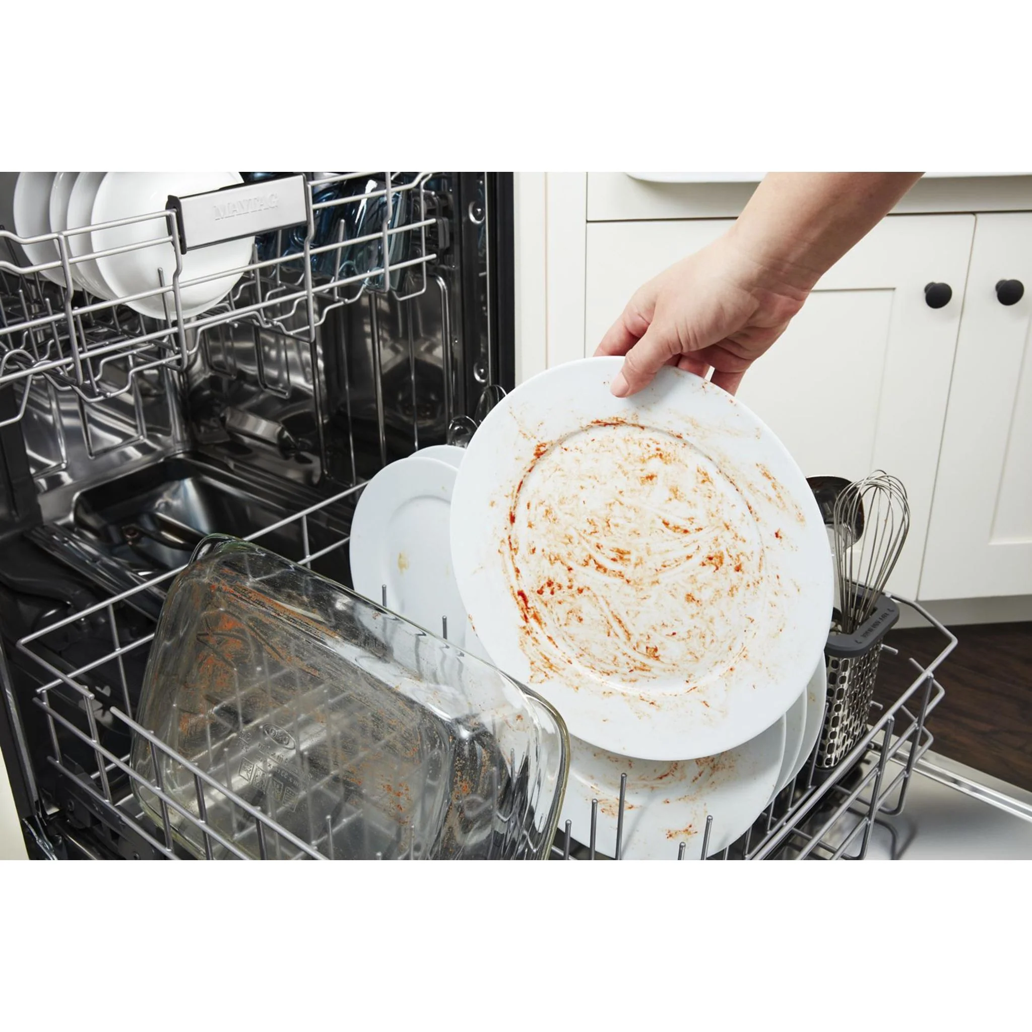 Maytag Top control dishwasher with Third Level Rack and Dual Power Filtration - Stainless Steel (MDB9959SKZ) - Image 11