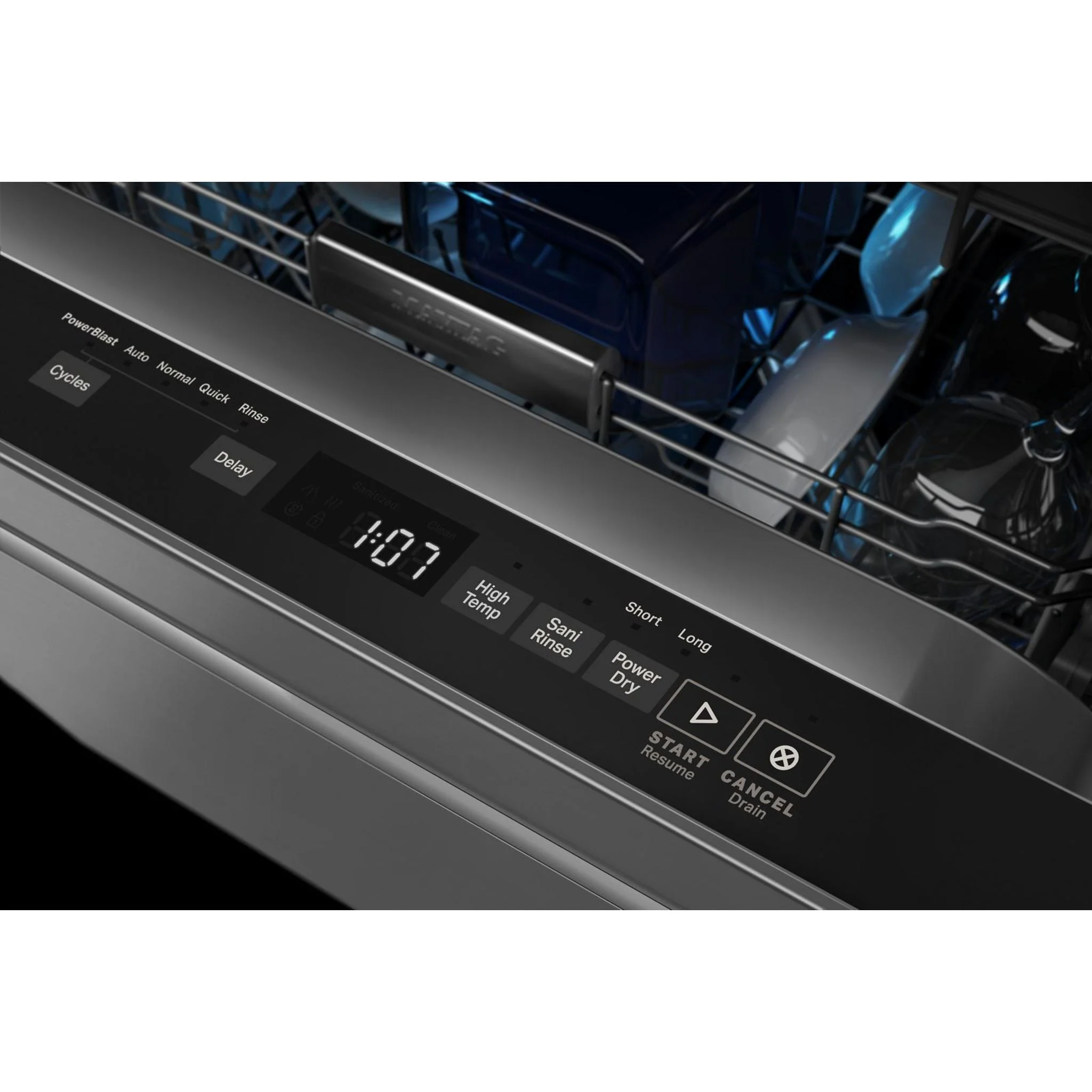 Maytag Top control dishwasher with Third Level Rack and Dual Power Filtration - Stainless Steel (MDB9959SKZ) - Image 15