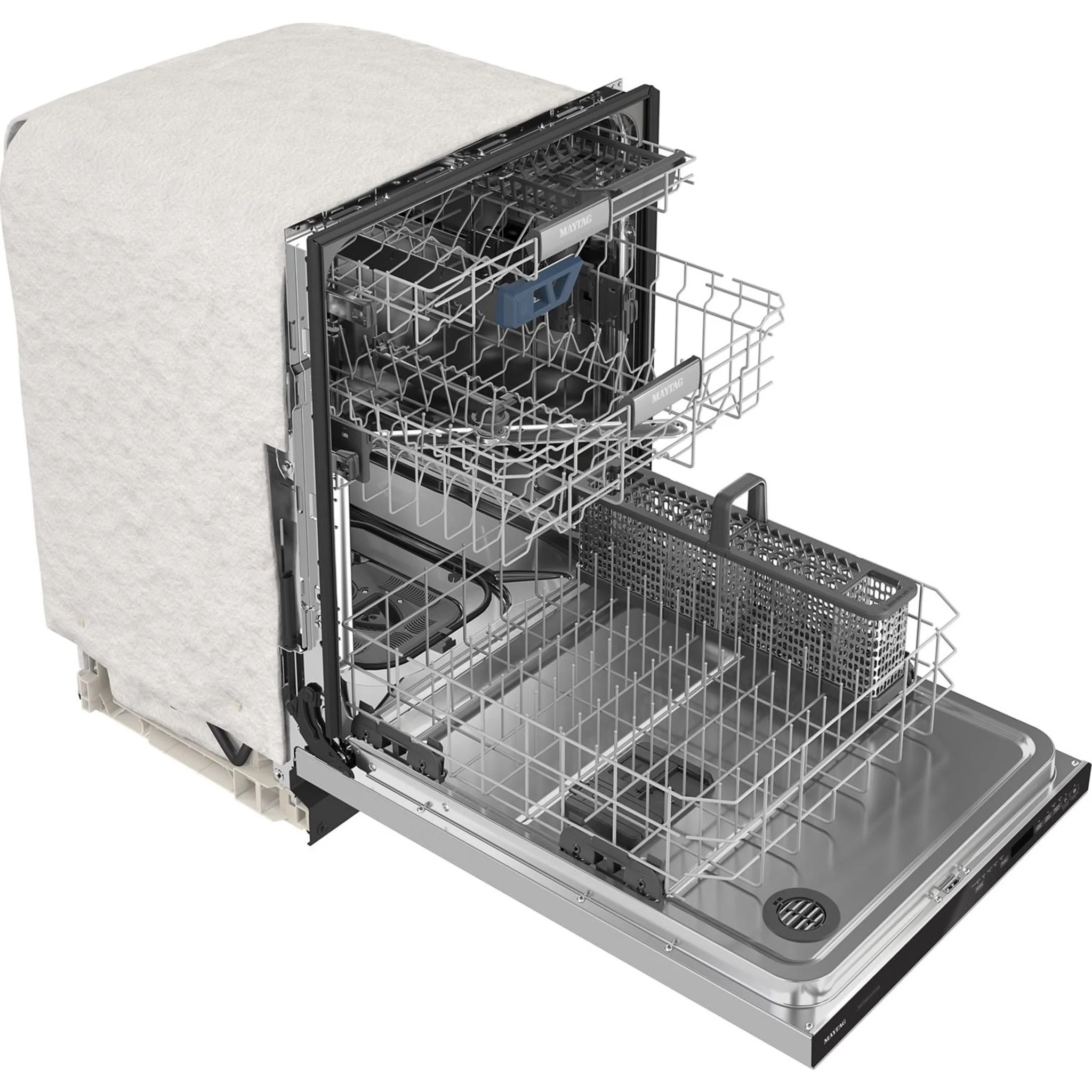 Maytag Top control dishwasher with Third Level Rack and Dual Power Filtration - Stainless Steel (MDB9959SKZ) - Image 26