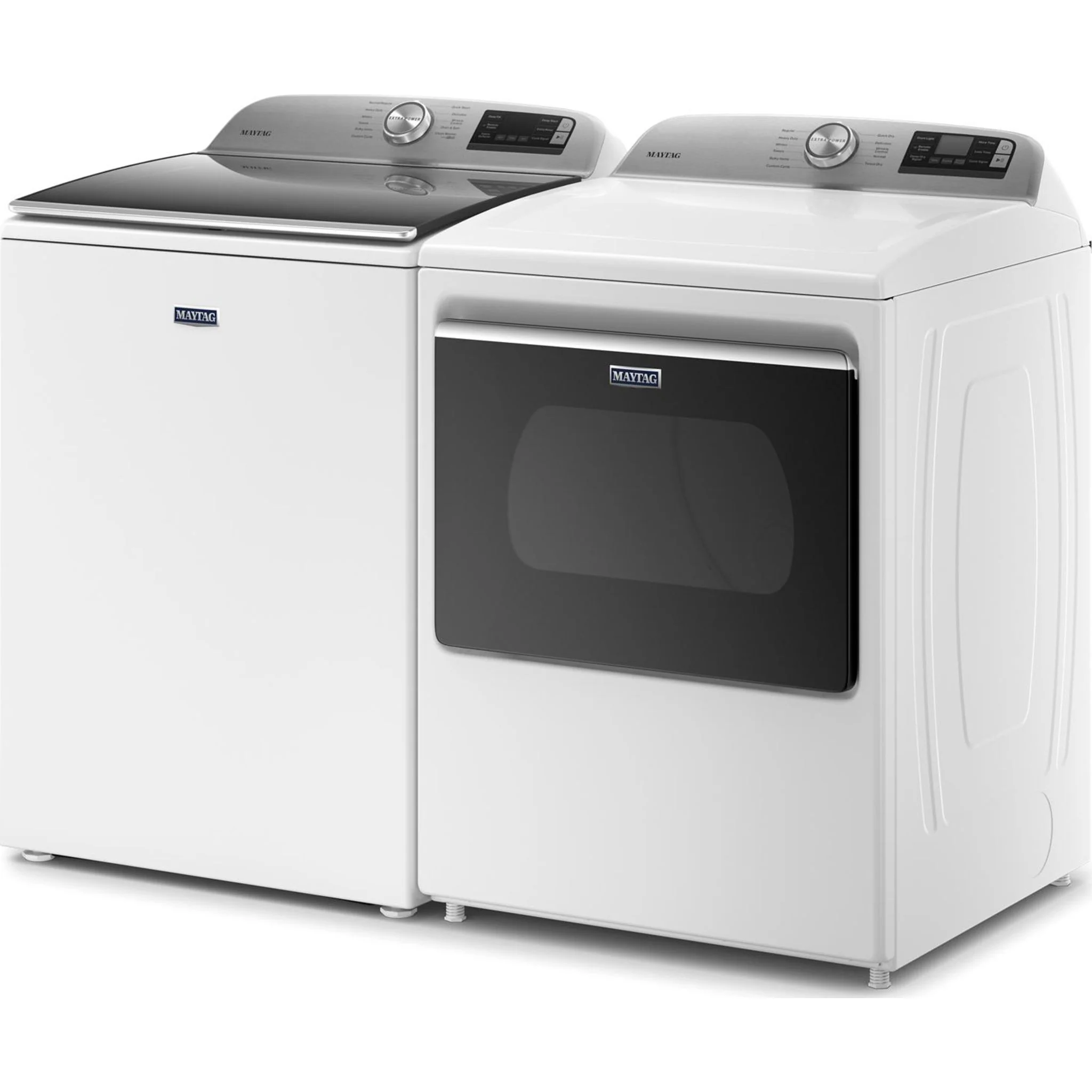 Maytag Smart Top Load Electric Dryer with Extra Power Button - 7.4 cu.ft. - White (YMED6230HW) - Image 11