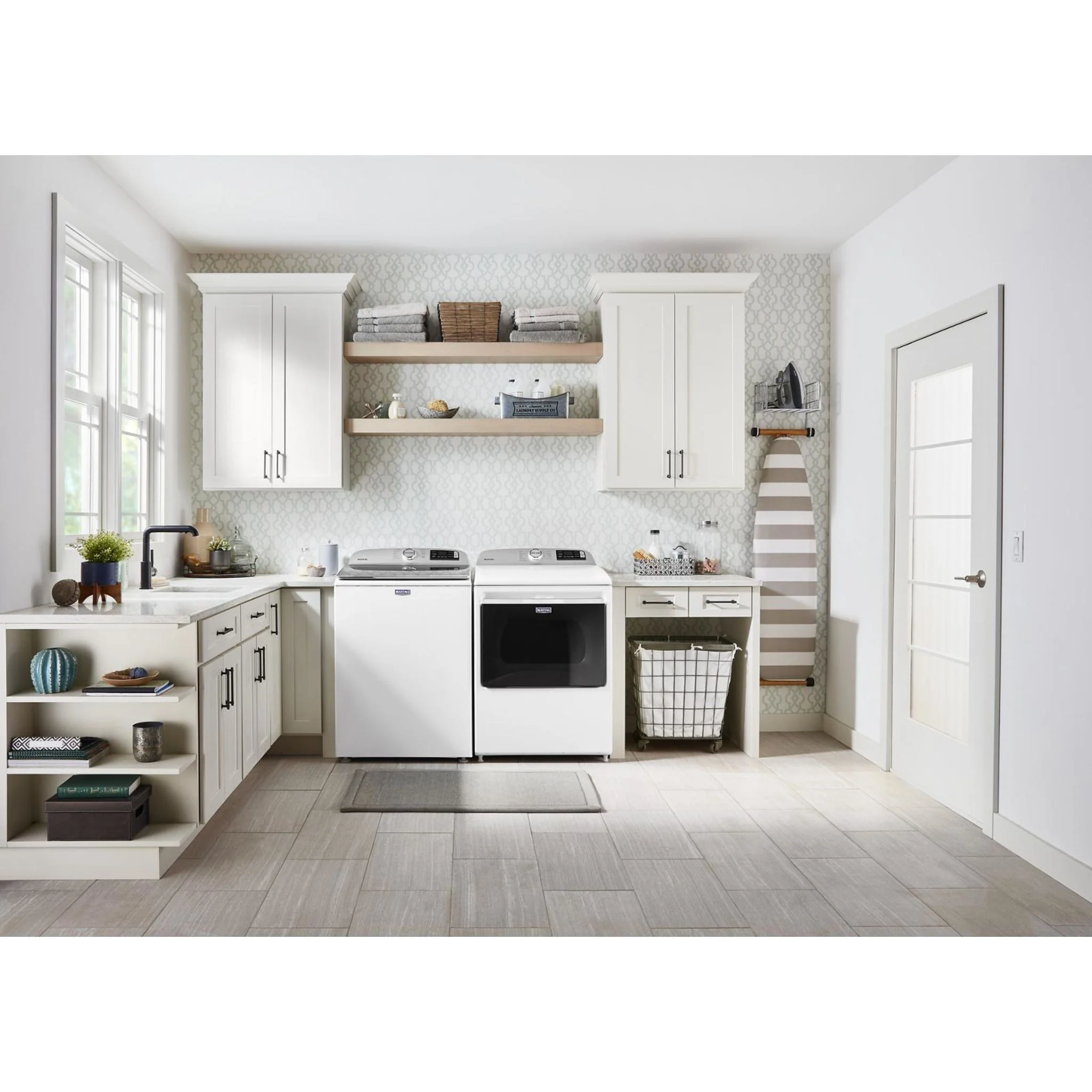 Maytag Smart Top Load Electric Dryer with Extra Power Button - 7.4 cu.ft. - White (YMED6230HW) - Image 13