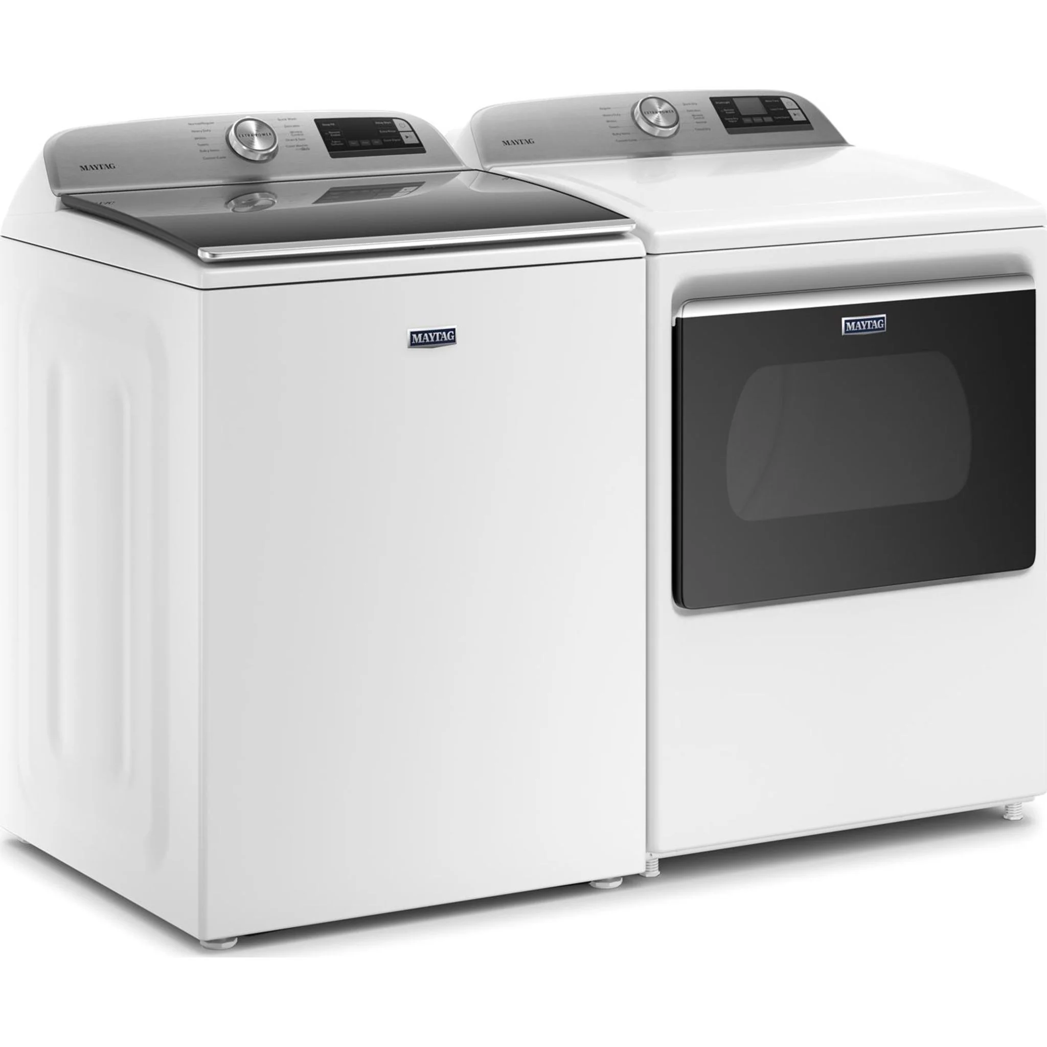 Maytag Smart Top Load Electric Dryer with Extra Power Button - 7.4 cu.ft. - White (YMED6230HW) - Image 14