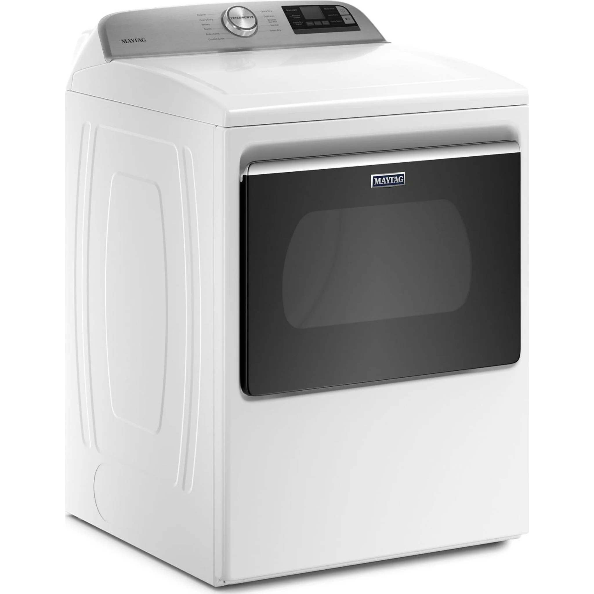 Maytag Smart Top Load Electric Dryer with Extra Power Button - 7.4 cu.ft. - White (YMED6230HW) - Image 17