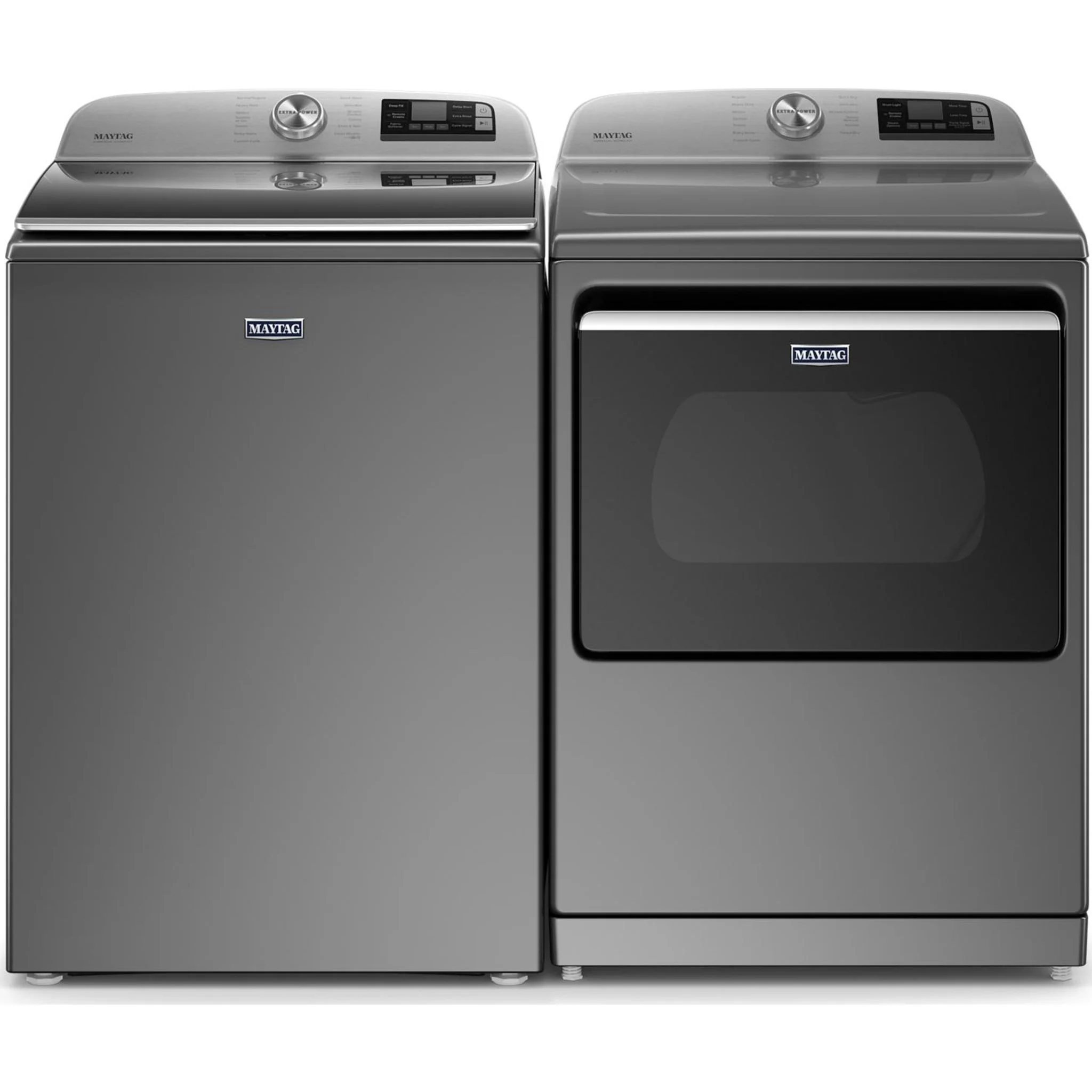 Maytag Smart Top Load Electric Dryer with Extra Power Button - 7.4 cu.ft. - Metallic Slate (YMED7230HC) - Image 32