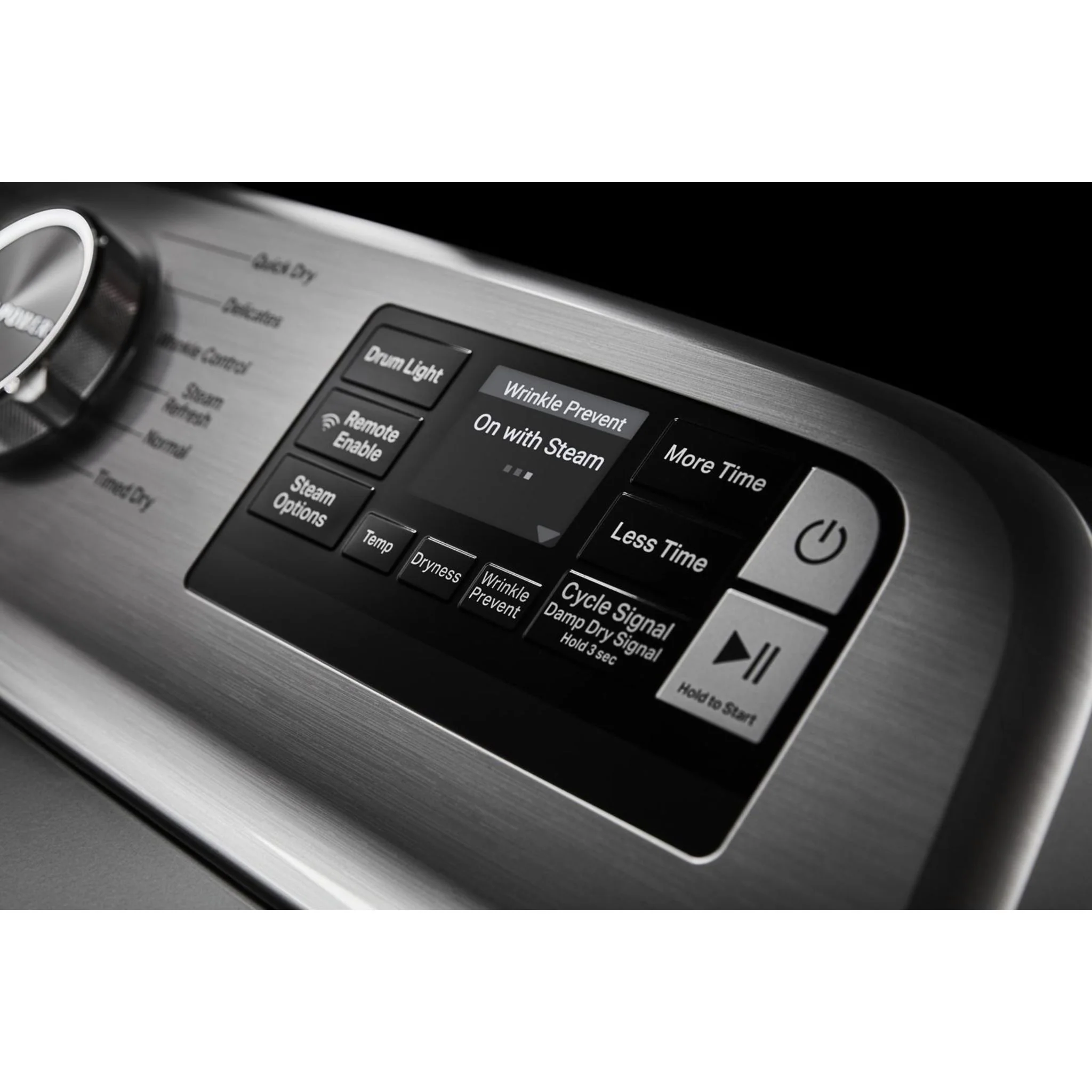 Maytag Smart Top Load Electric Dryer with Extra Power Button - 7.4 cu.ft. - Metallic Slate (YMED7230HC) - Image 37