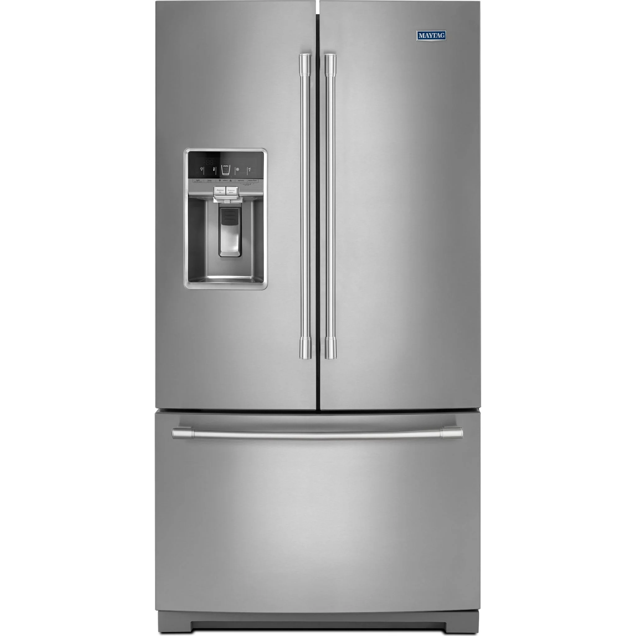 Maytag 36-Inch Wide French Door Refrigerator - 27 Cu. Ft. -Fingerprint Resistant Stainless Steel (MFT2772HEZ)