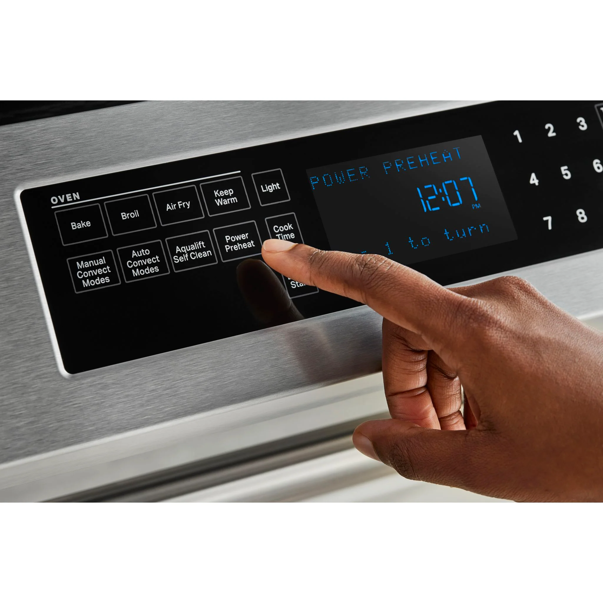 Maytag 30" Wide Slide-In Electric Range With Air Fry - 6.4 cu.ft. - Fingerprint Resistant Stainless Steel (YMES8800PZ) - Image 8