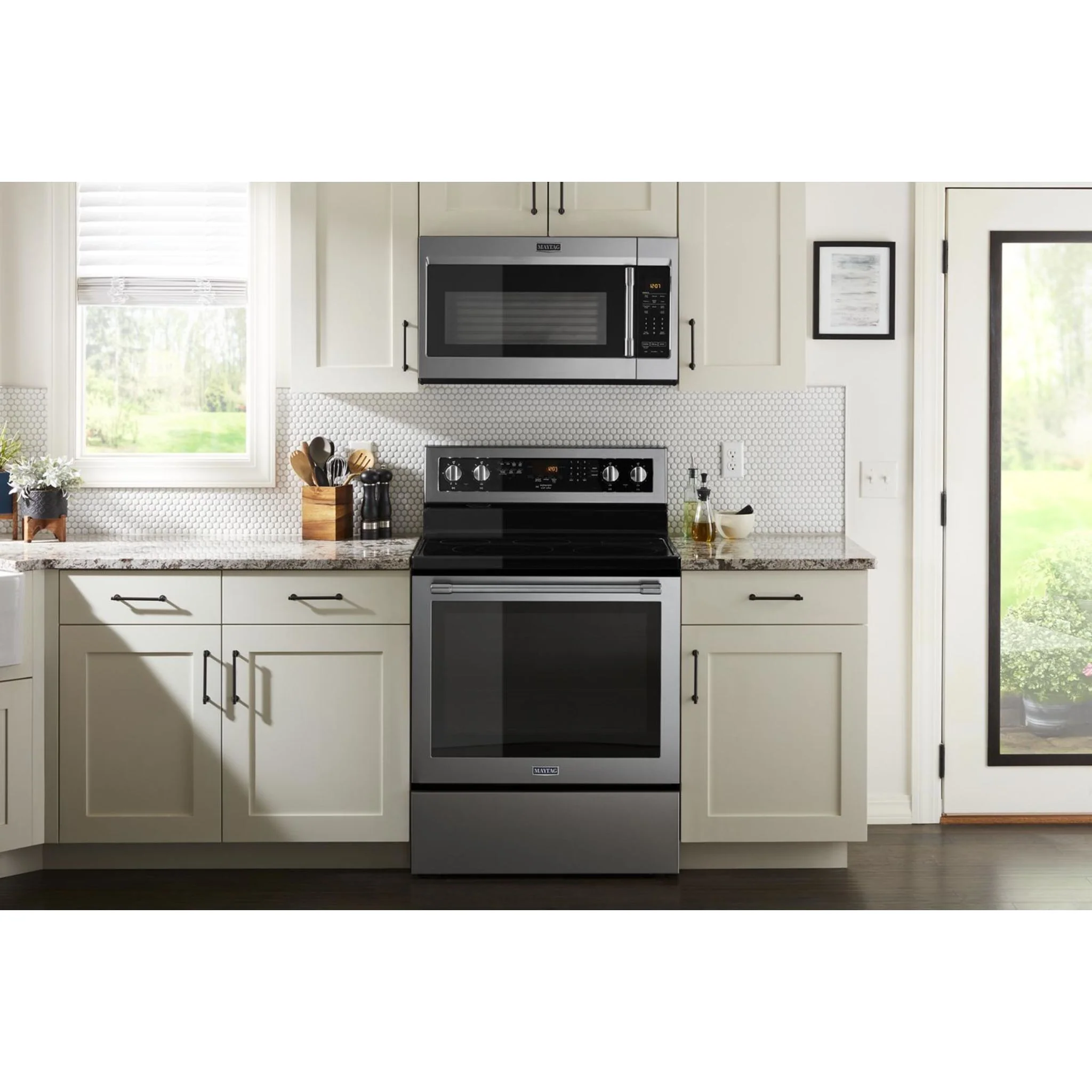 Maytag 30" WIDE ELECTRIC RANGE WITH TRUE CONVECTION AND POWER PREHEAT - 6.4 cu. ft. (YMER8800FZ) - Image 32