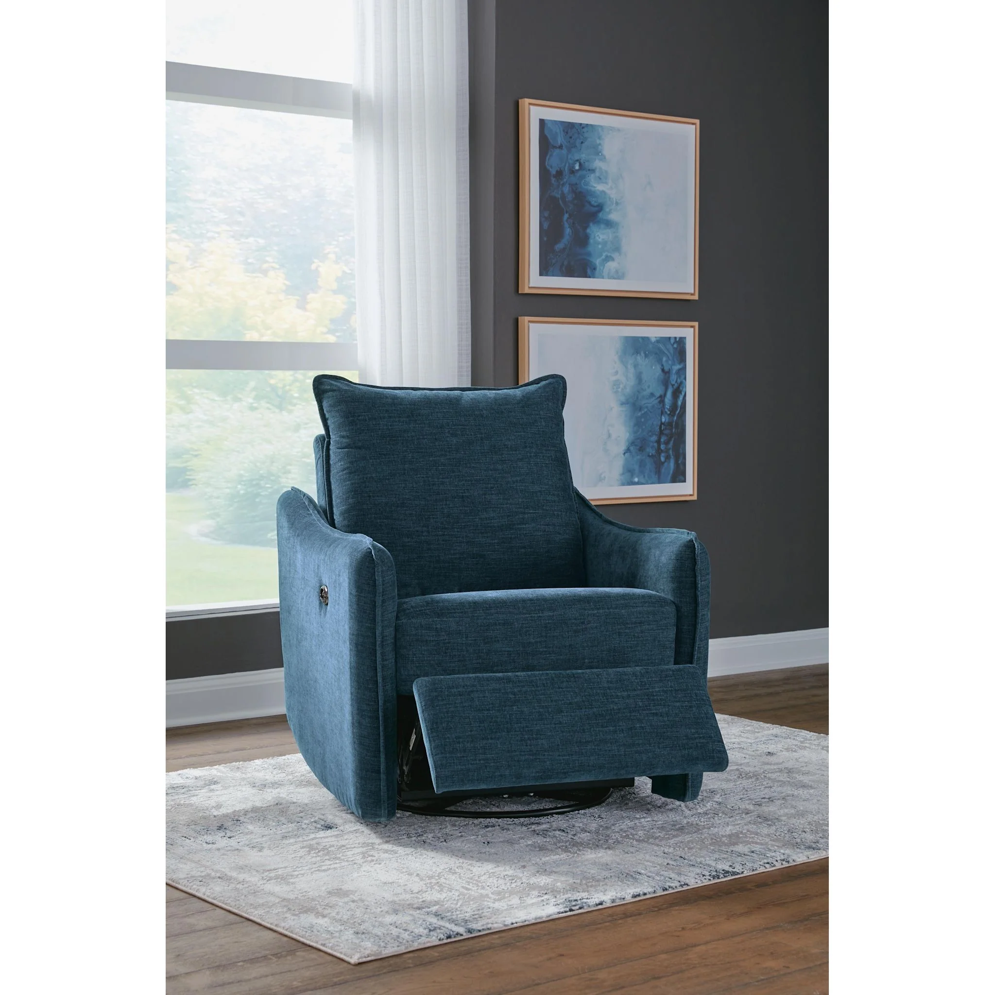 McBurg Swivel Power Recliner - Image 18