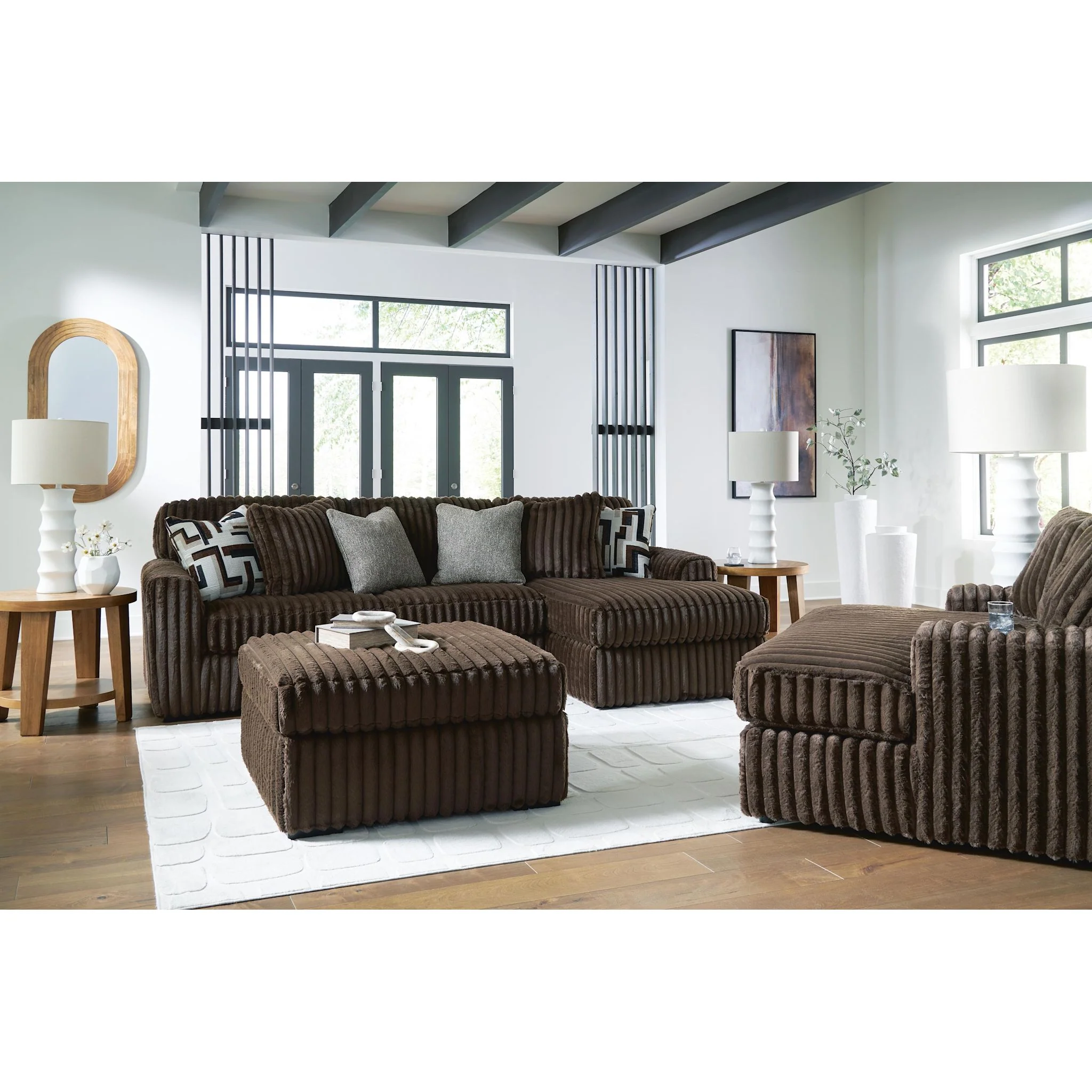 Midnight-Madness 2 Piece Sectional with Chaise - Image 48