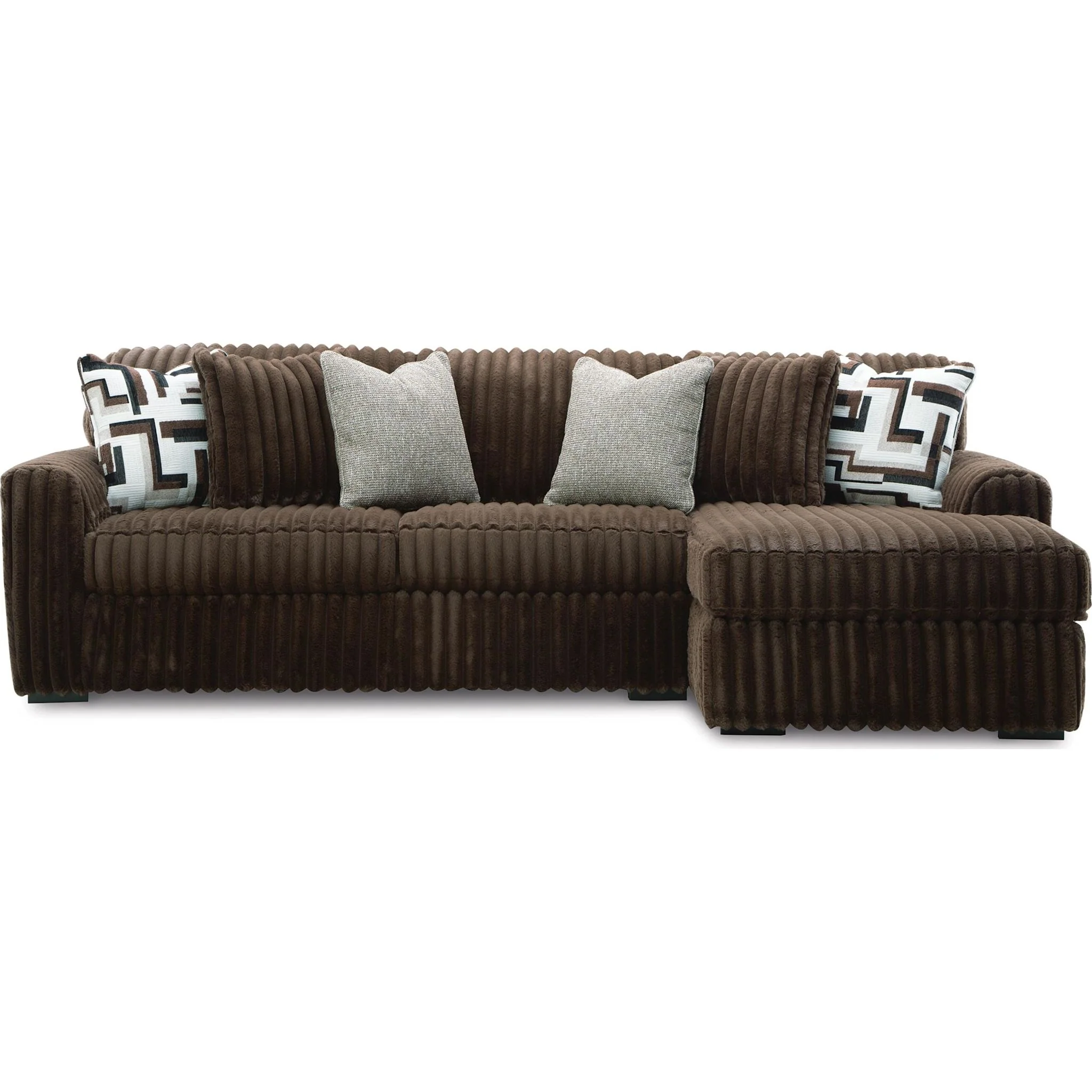 Midnight-Madness 2 Piece Sectional with Chaise - Image 57