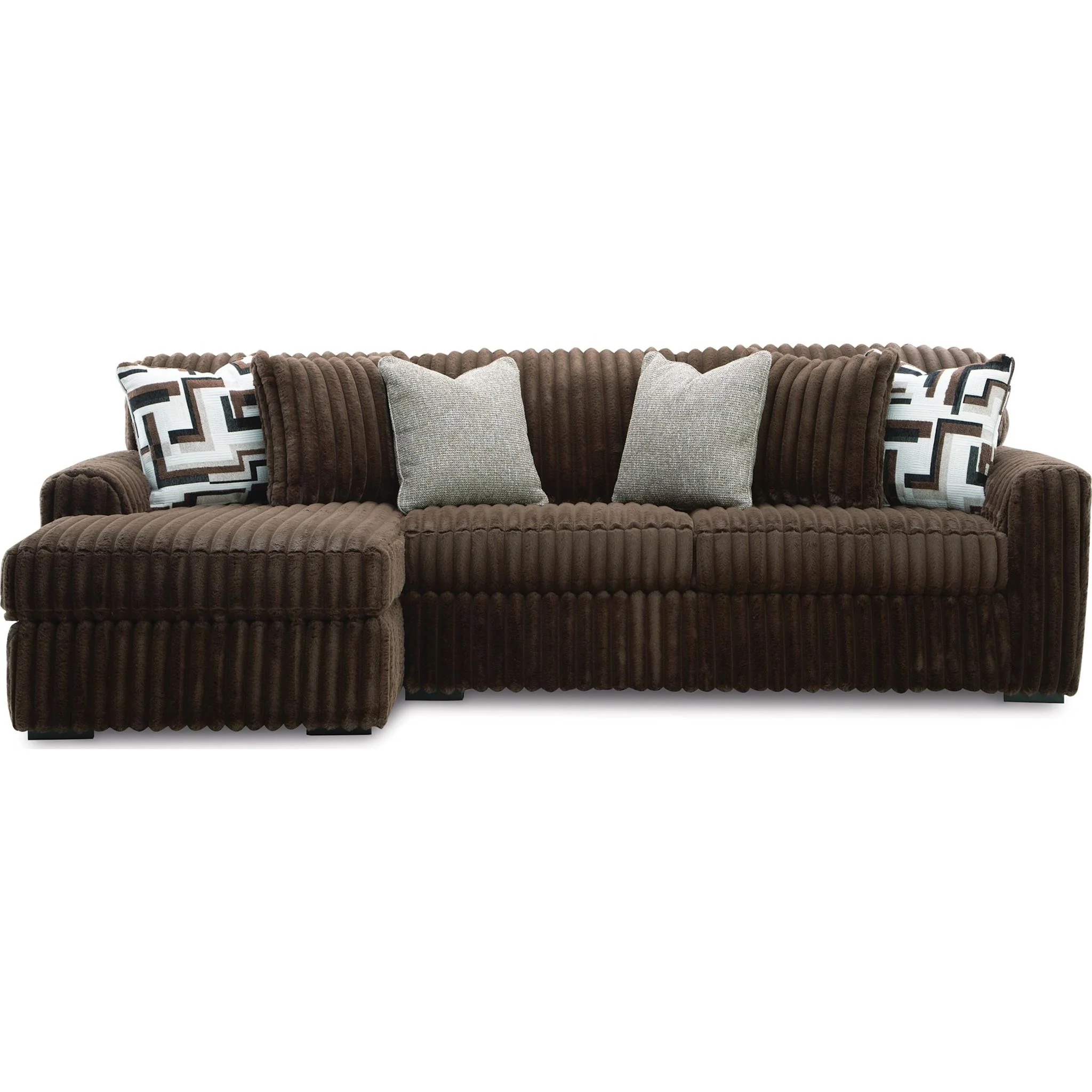 Midnight-Madness 2 Piece Sectional with Chaise - Image 75