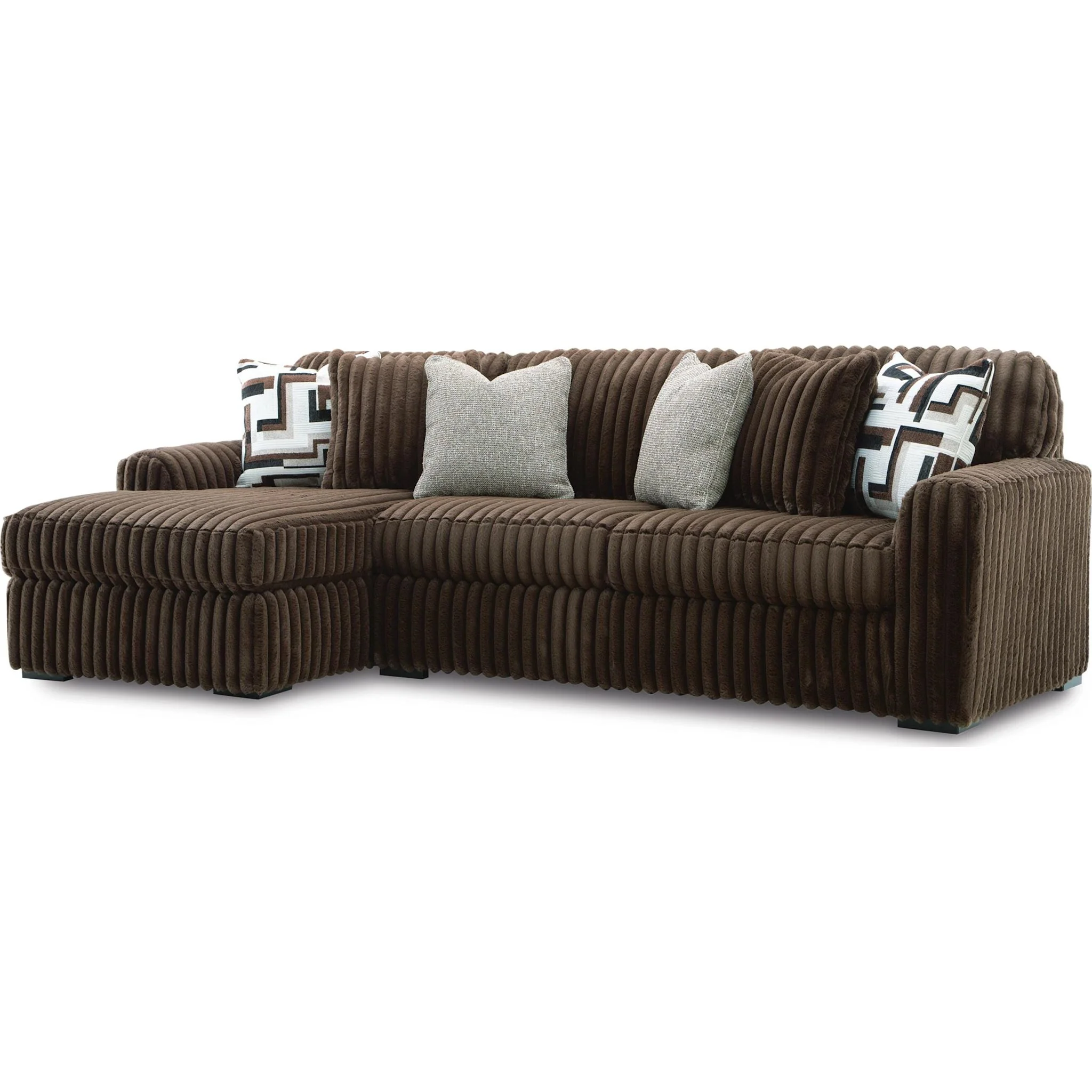 Midnight-Madness 2 Piece Sectional with Chaise - Image 79