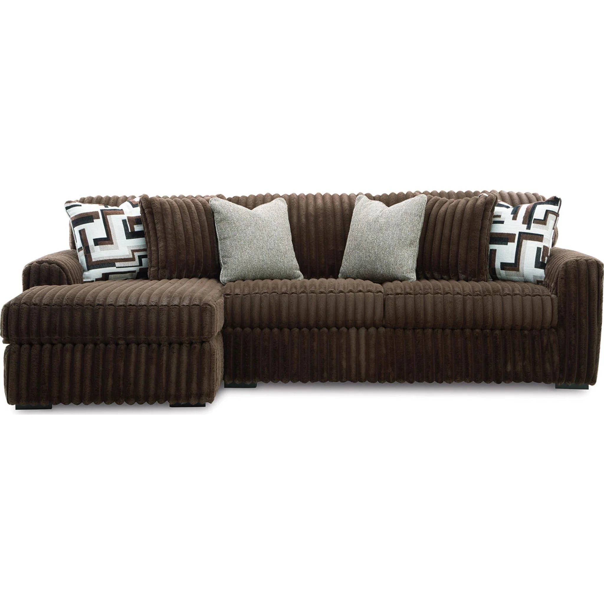 Midnight-Madness 2 Piece Sectional with Chaise - Image 82