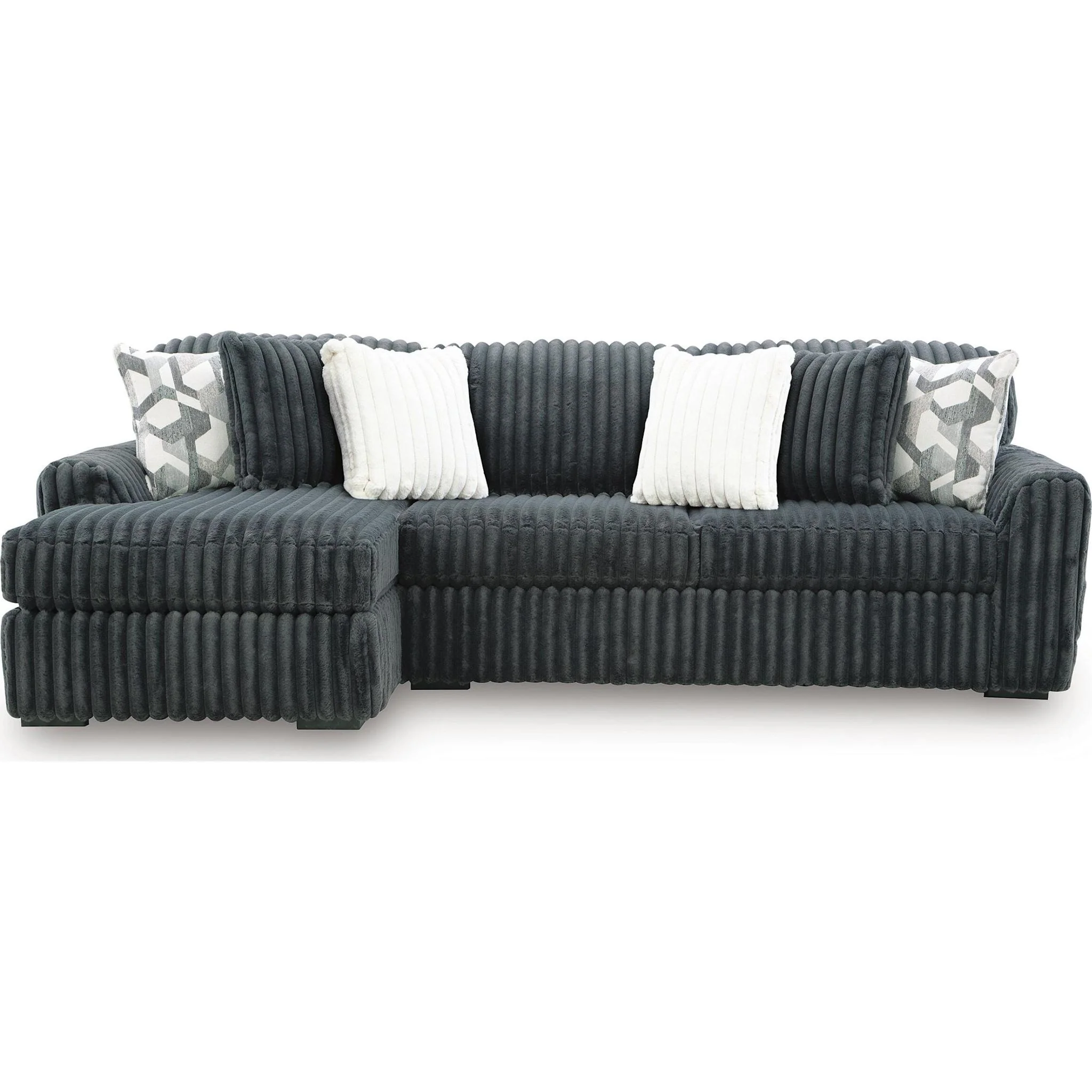 Midnight-Madness 2 Piece Sectional with Chaise - Image 97