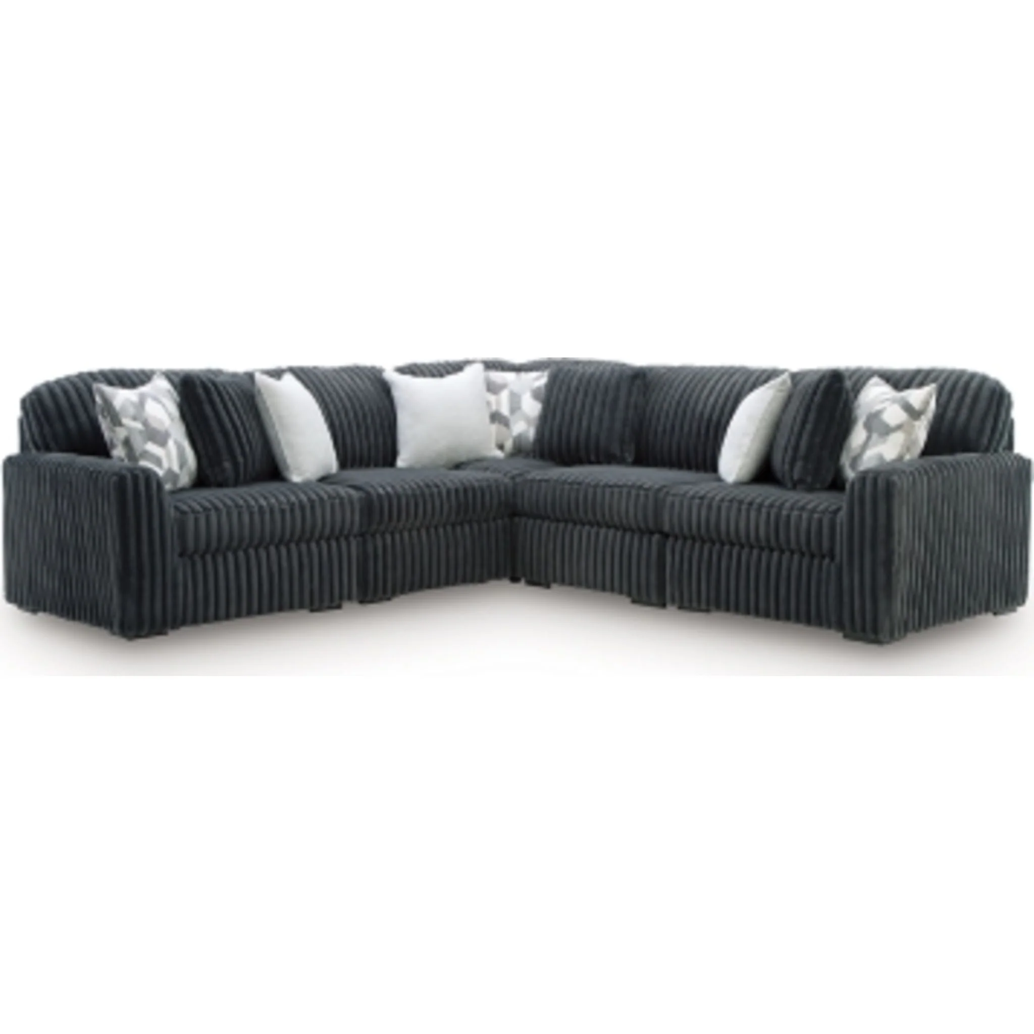 Midnight-Madness 5 Piece Sectional - Image 8