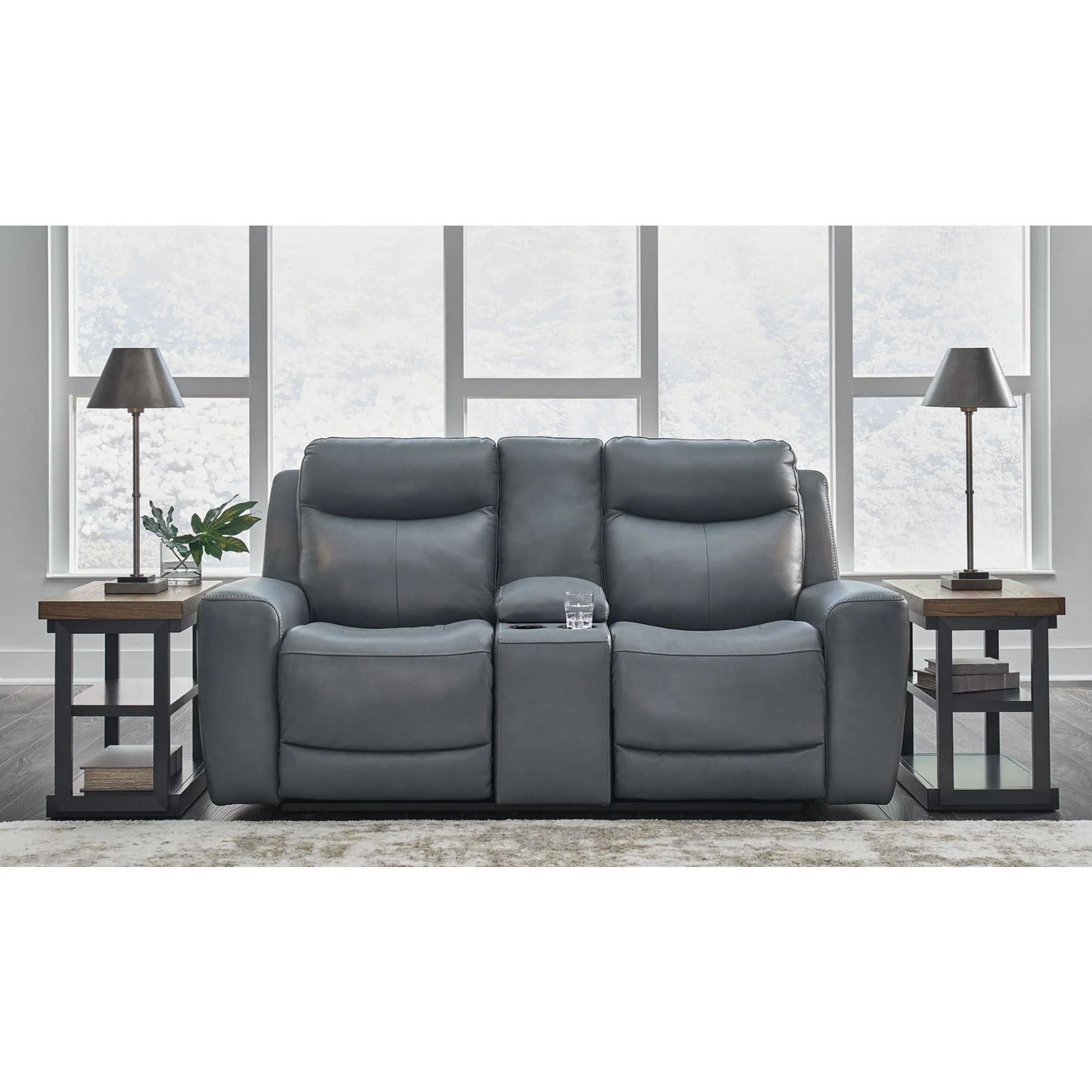 Mindanao Power Reclining Love w/Console and Adj Headrest - Image 18