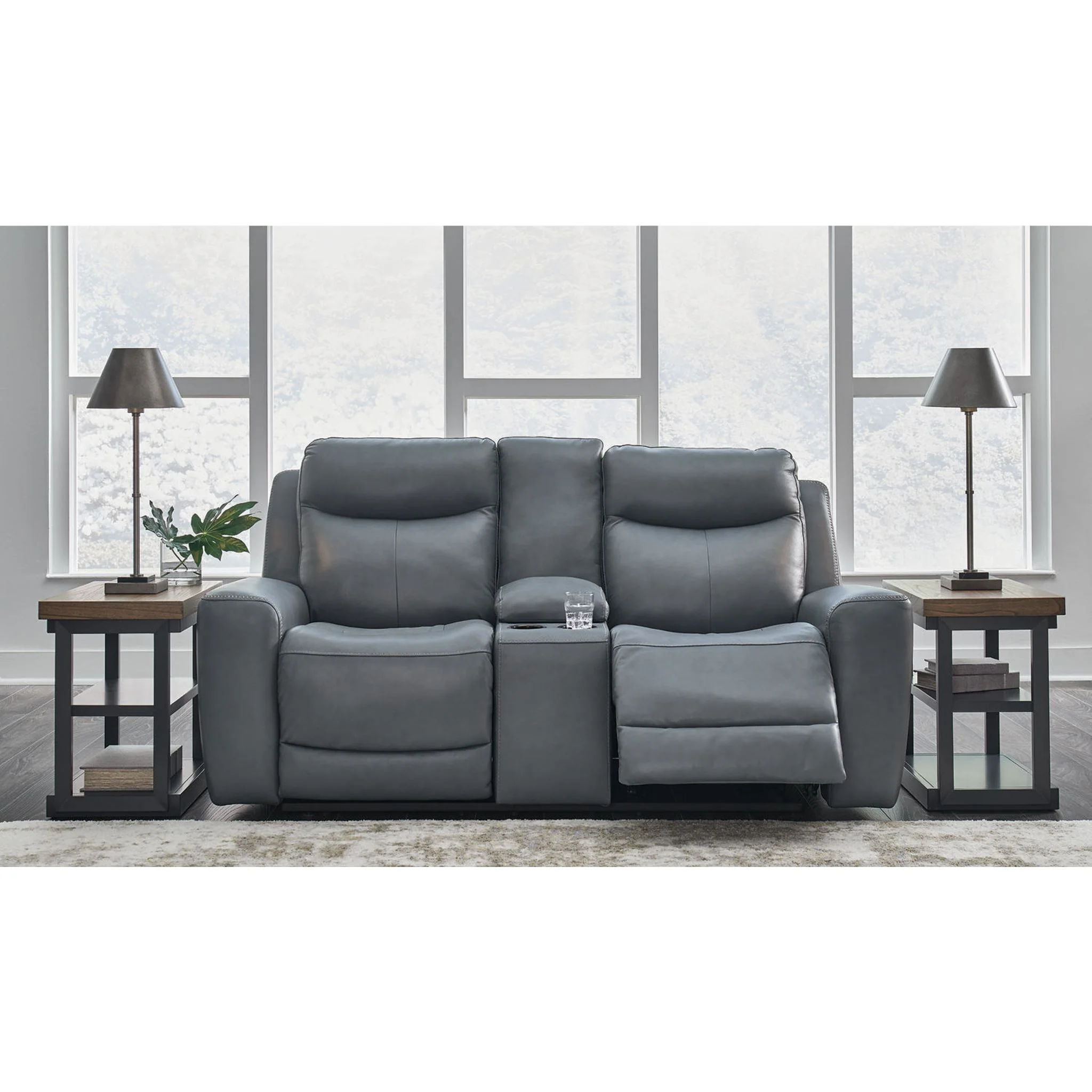 Mindanao Power Reclining Love w/Console and Adj Headrest - Image 25