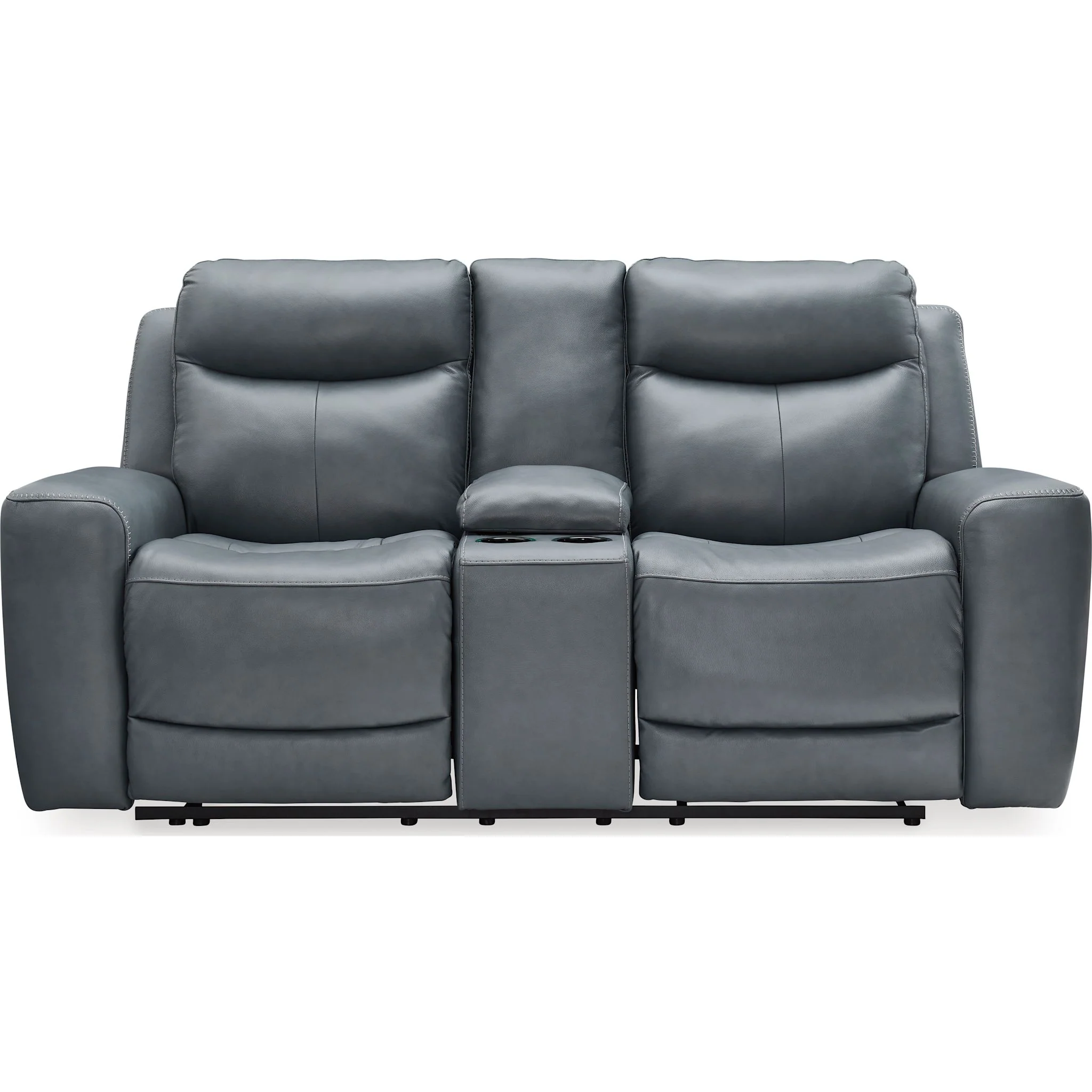 Mindanao Power Reclining Loveseat with Console and Adj Head