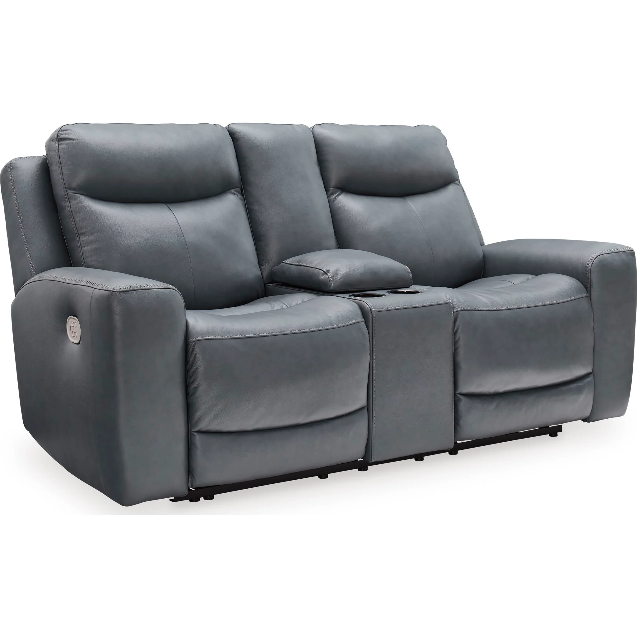 Mindanao Power Reclining Loveseat with Console and Adj Head - Image 4