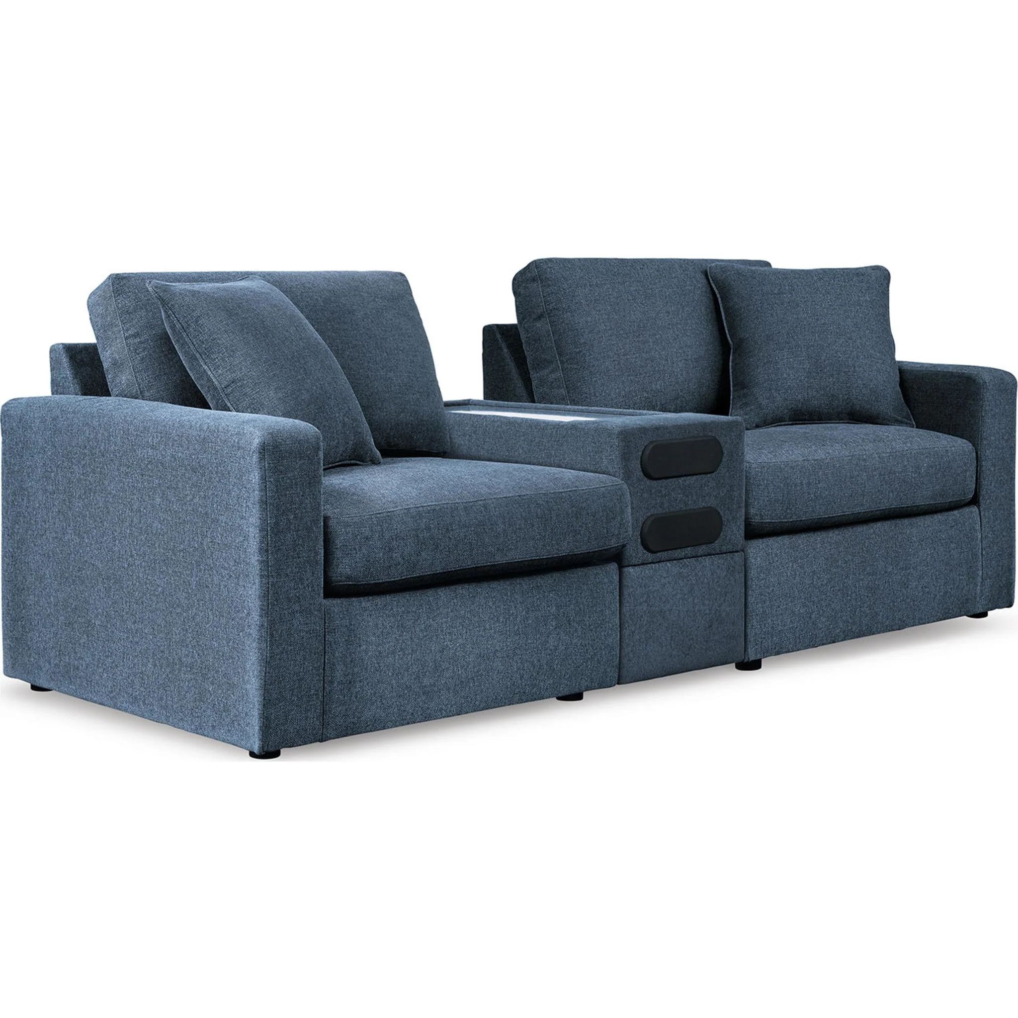 Modmax 3 Piece Modular Sectional with Audio Console - Image 29