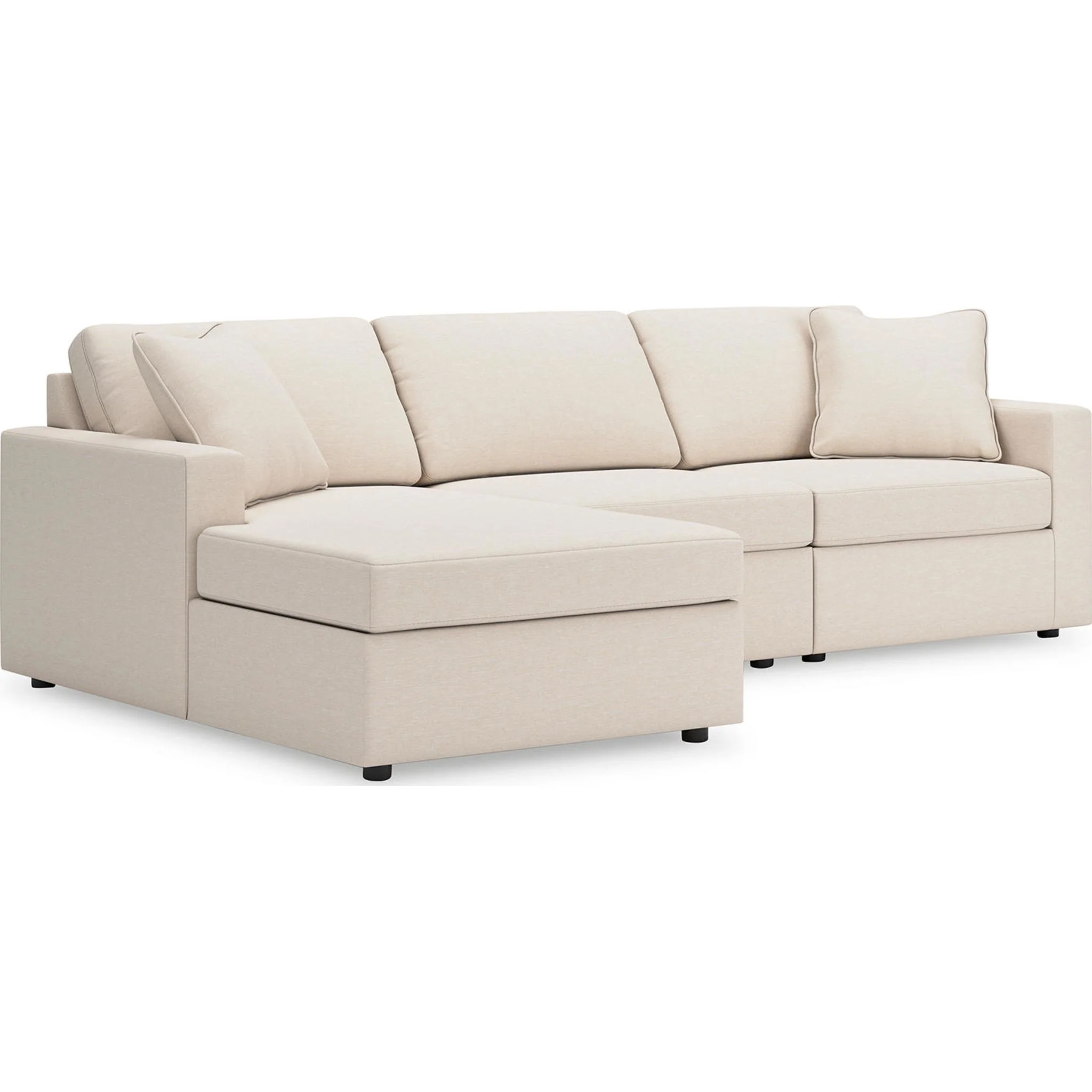 Modmax 3 Piece Modular Sectional with Chaise - Image 25