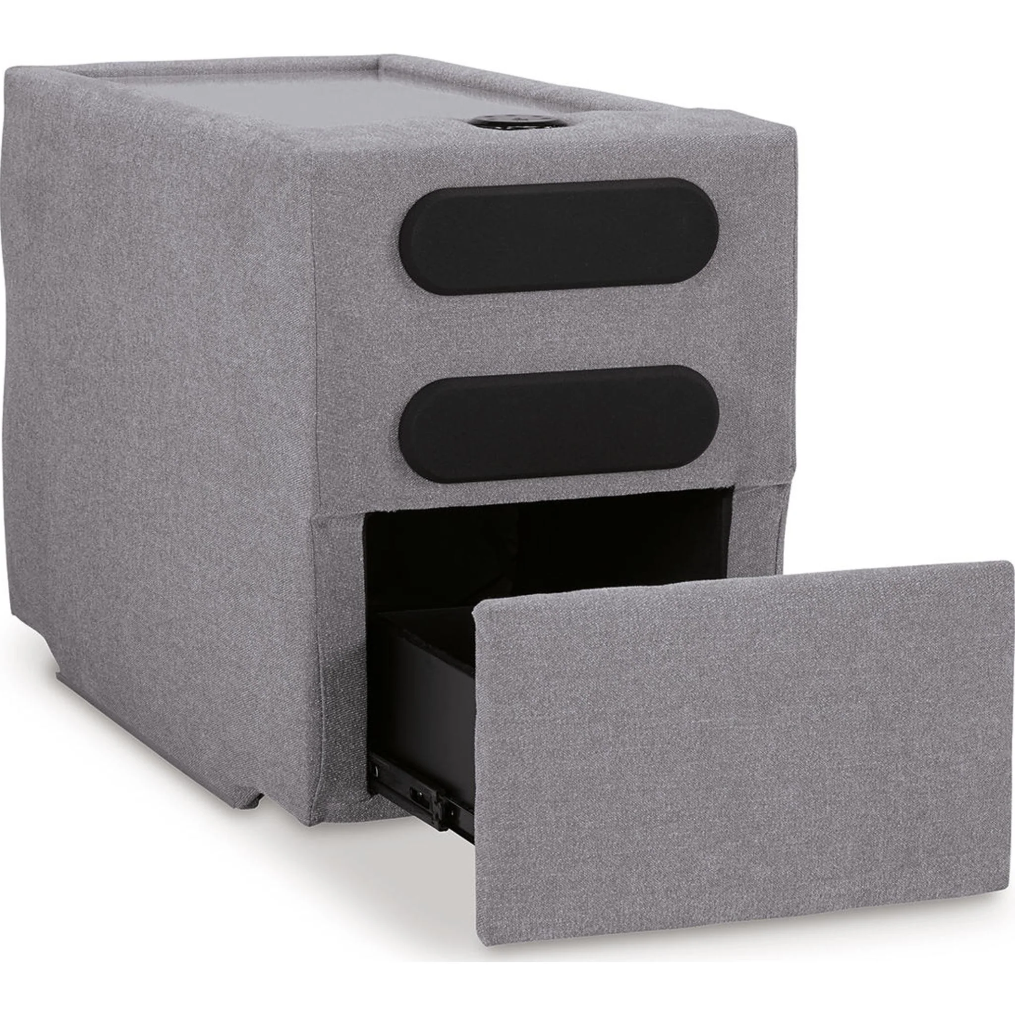 Modmax 4 Piece Modular Sectional with Audio Console - Image 3